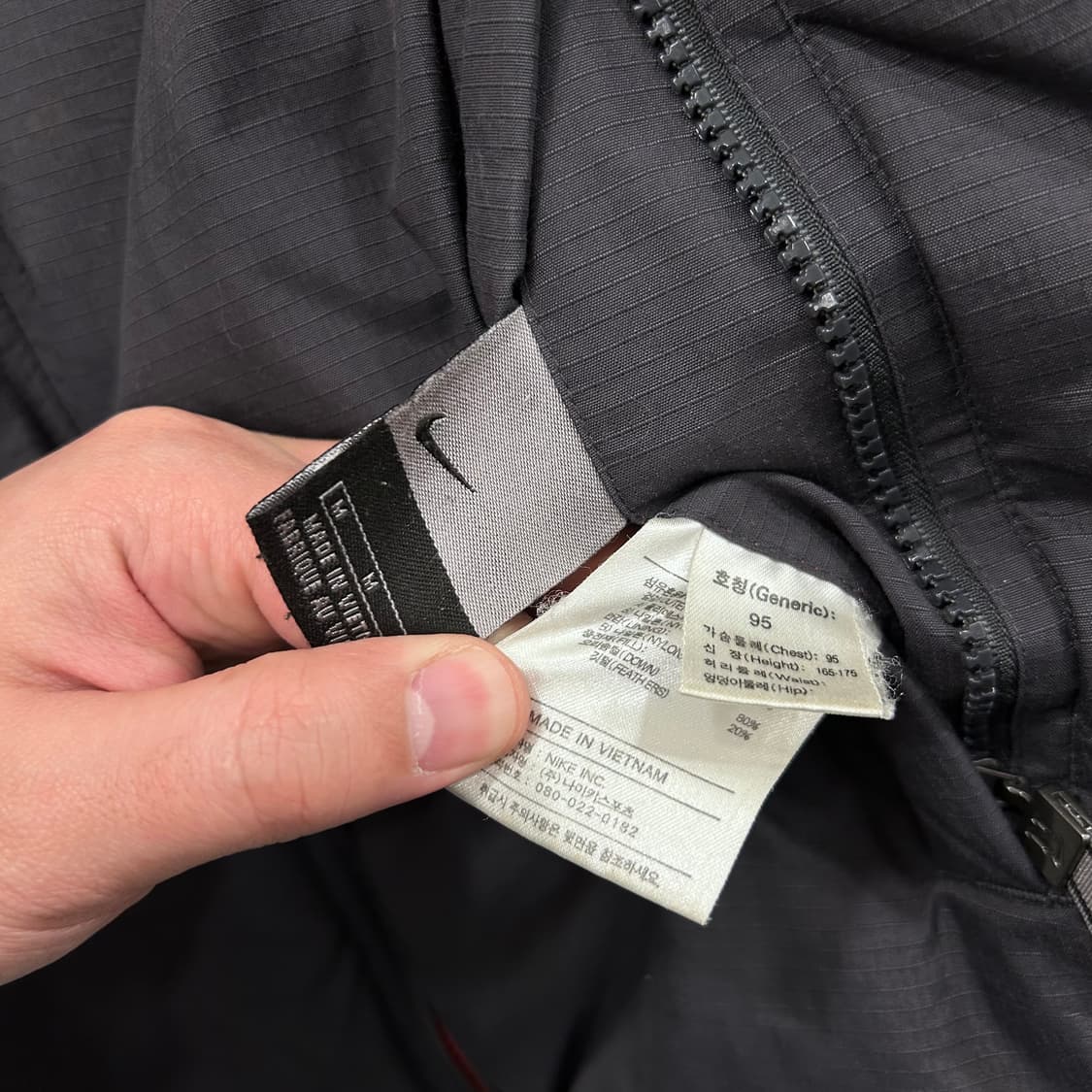 나이키 올드스쿨 리버시블 덕다운 패딩 베스트 상품이미지3