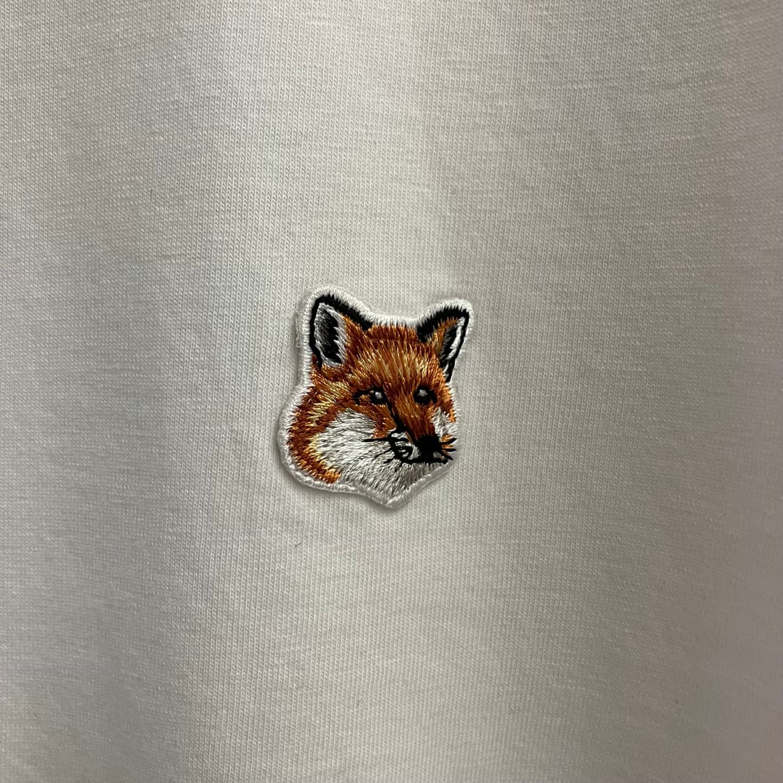 N174 메종키츠네 폭스 반팔 화이트 한글택 상품이미지2