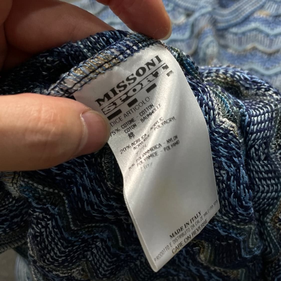 100 미쏘니 반팔 니트 상품이미지4