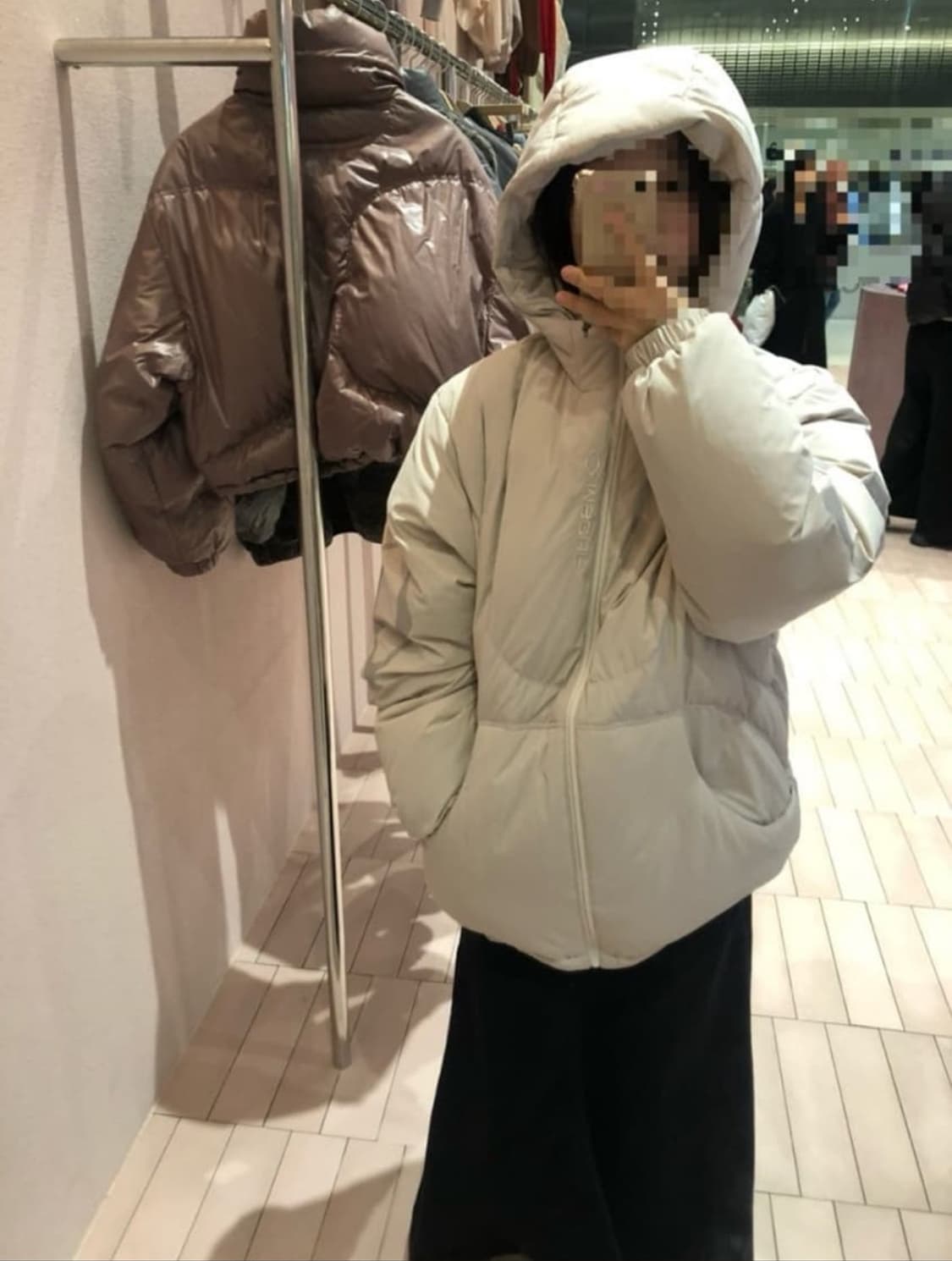 미스치프 롬버스 패딩 L 상품이미지1