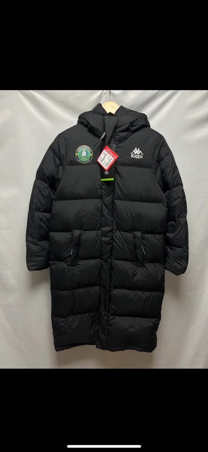 [정품/M] ❤️새상품❤️카파 안산그리너스 덕다운 블랙 롱패딩 상품이미지1