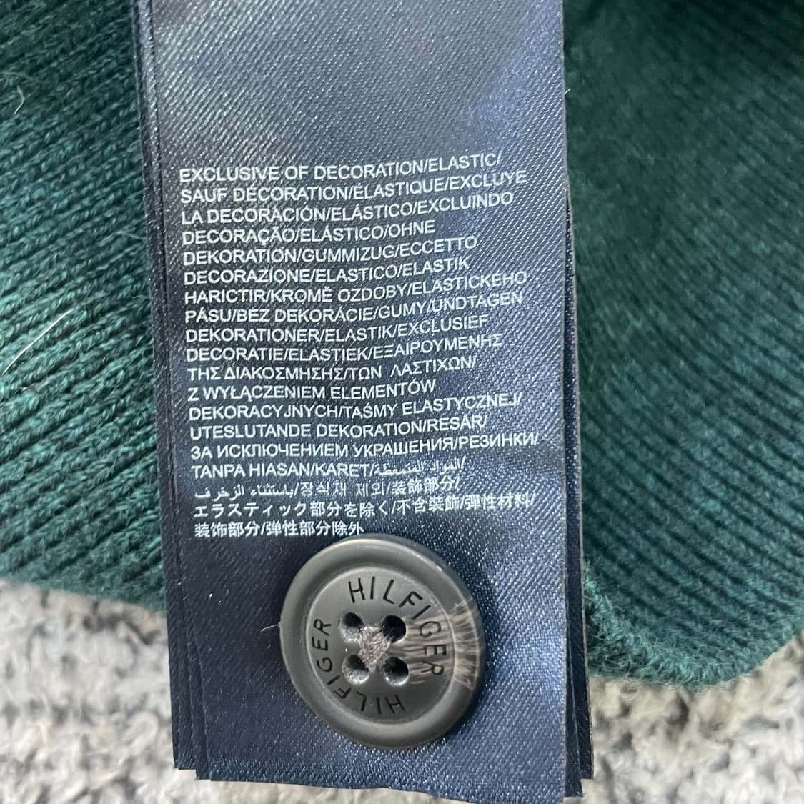 M 타미힐피거 브이넥 버튼 가디건 0303S1 상품이미지3