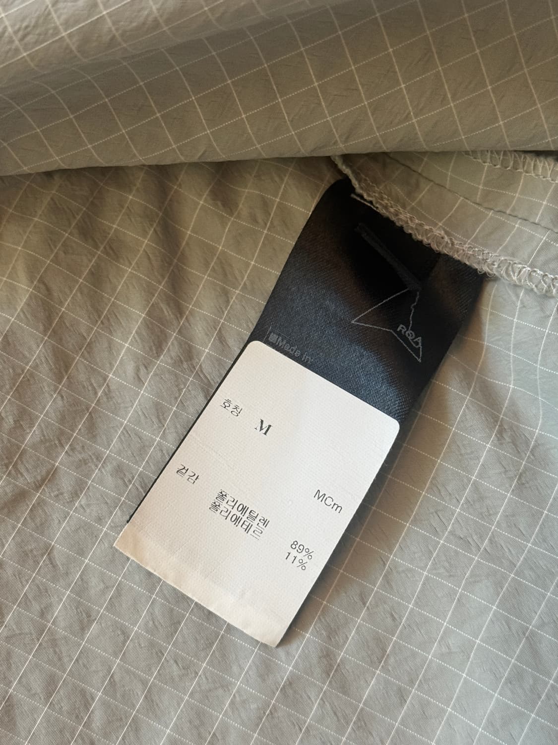 로아 Roa 올메텍스 그레이 셔츠 M사이즈 상품이미지5