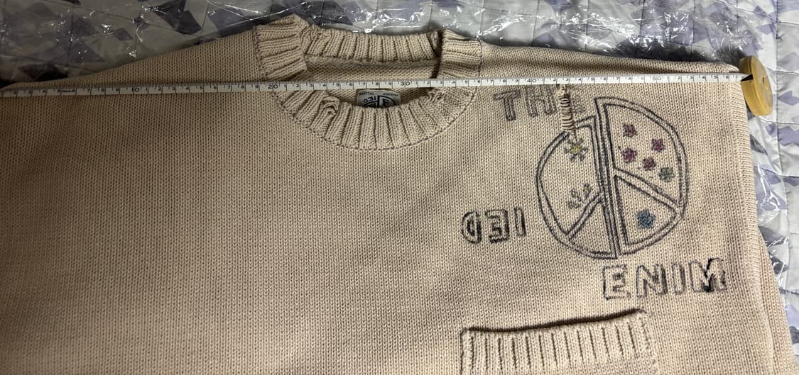 캐피탈 5G 메모리얼 페인트 스웨터 (새상품) 상품이미지6