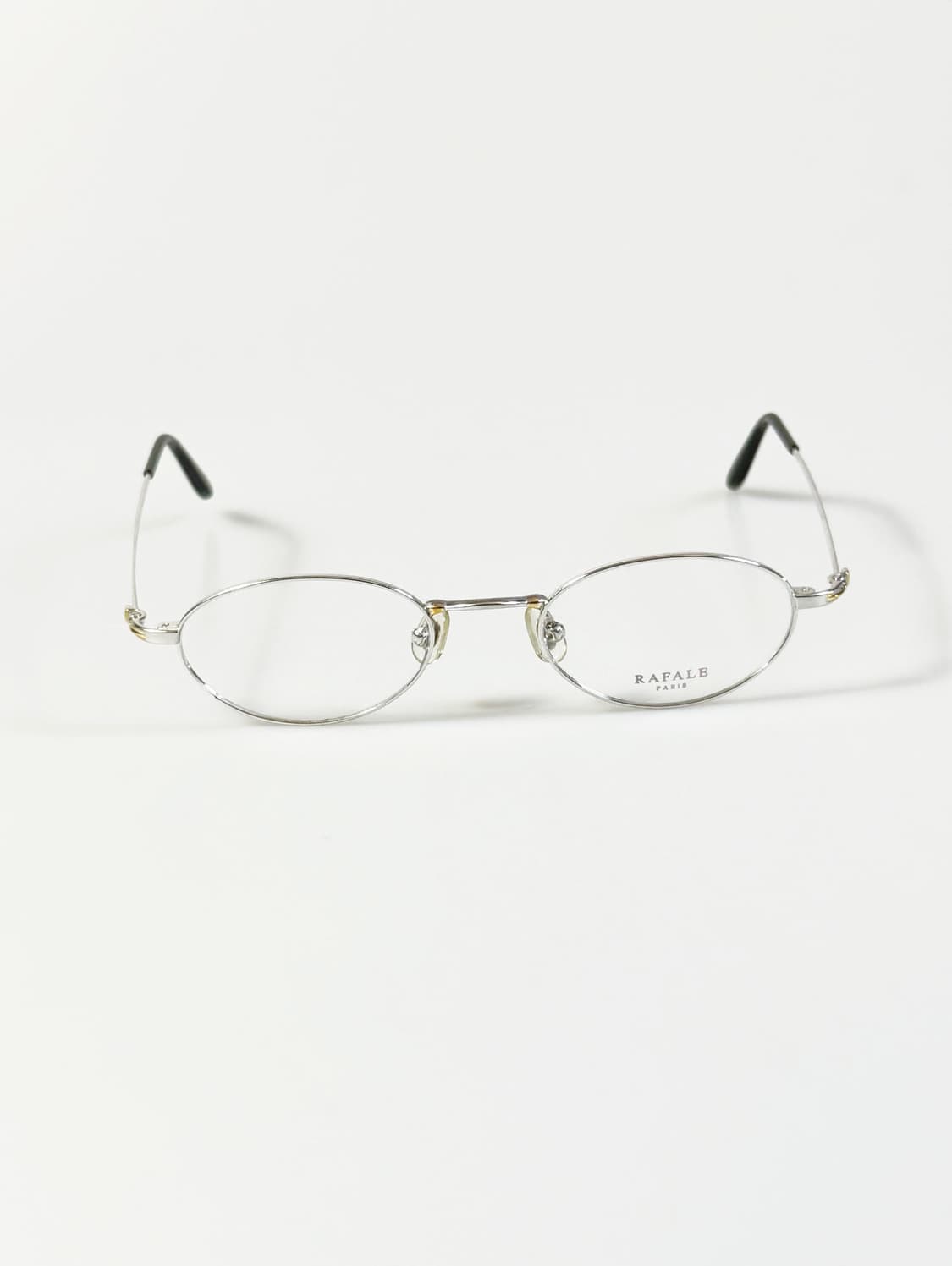 RAFALE PARIS 실버메탈 슬림 오벌 프레임 빈티지 안경 상품이미지2