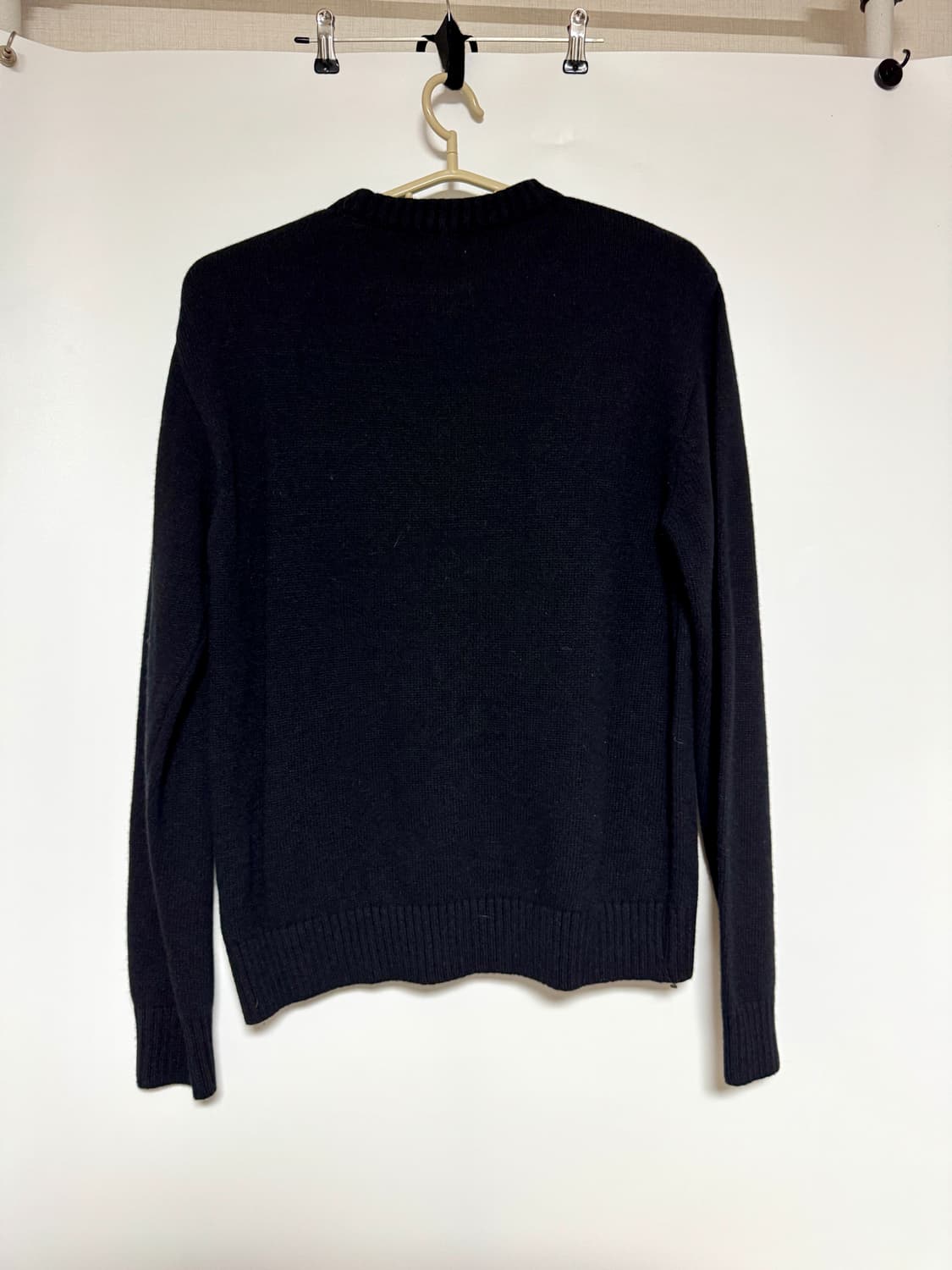 커버낫 남성 니트 블랙 100-105 상품이미지2