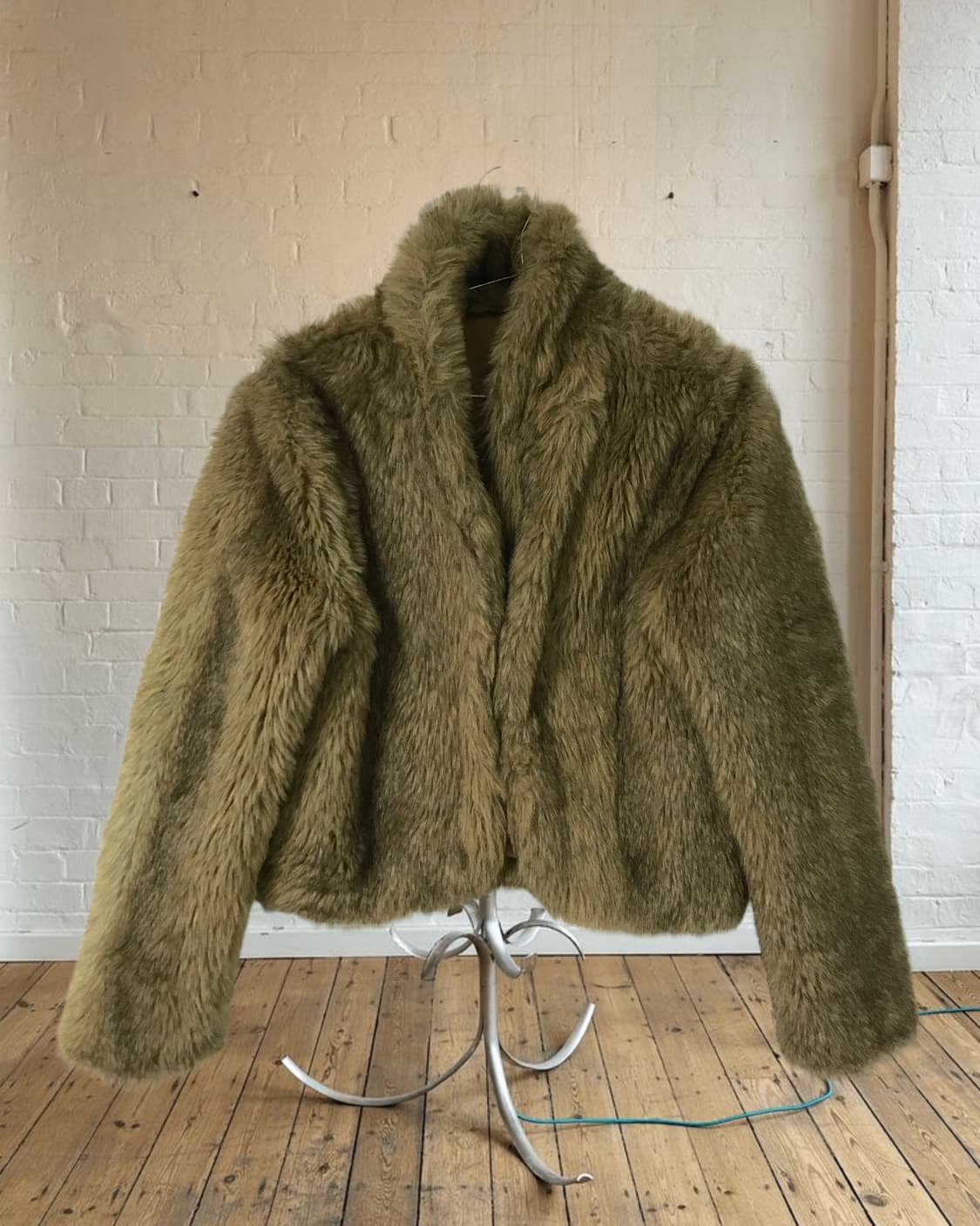  vintage brown fur jacket 상품이미지7