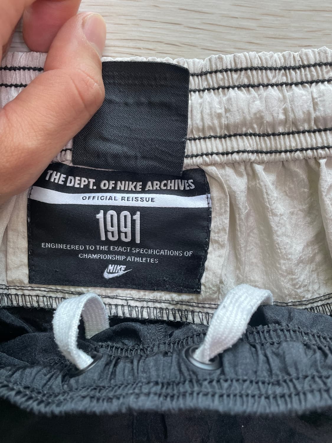 나이키 배색 나일론 반바지 L 상품이미지4