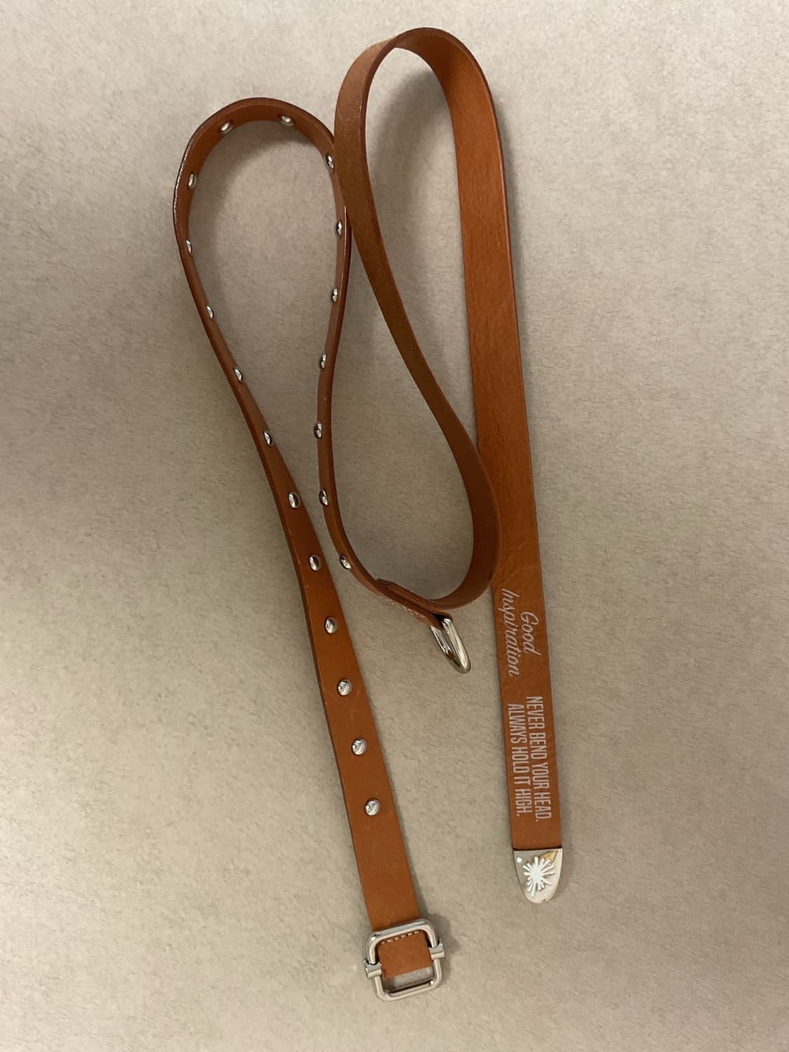 mihara yasuhiro x gu stud belt 상품이미지3