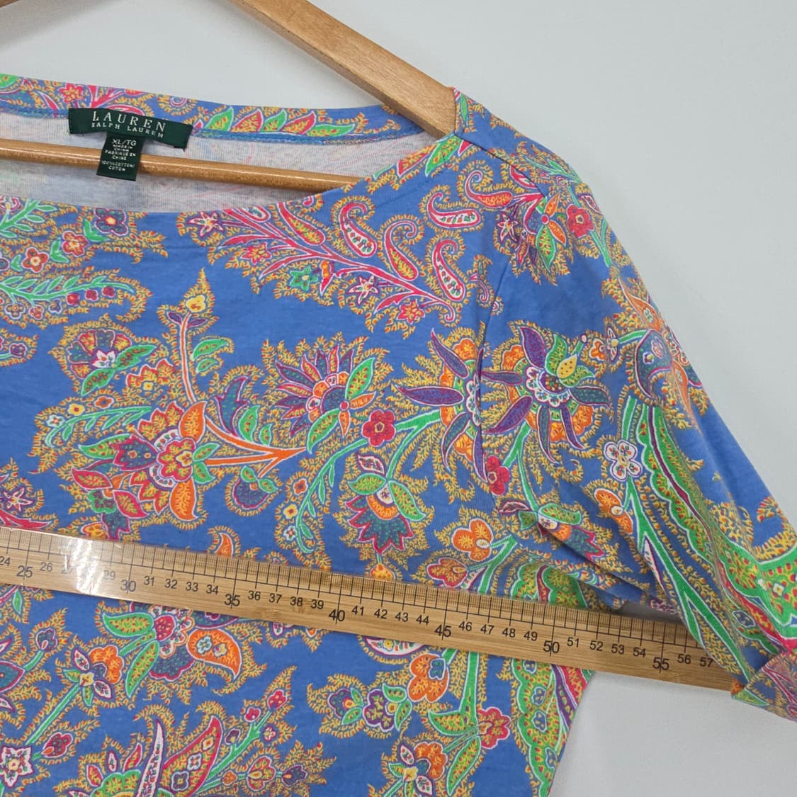 로렌 랄프로렌 페이즐리 반팔 티셔츠 상품이미지5