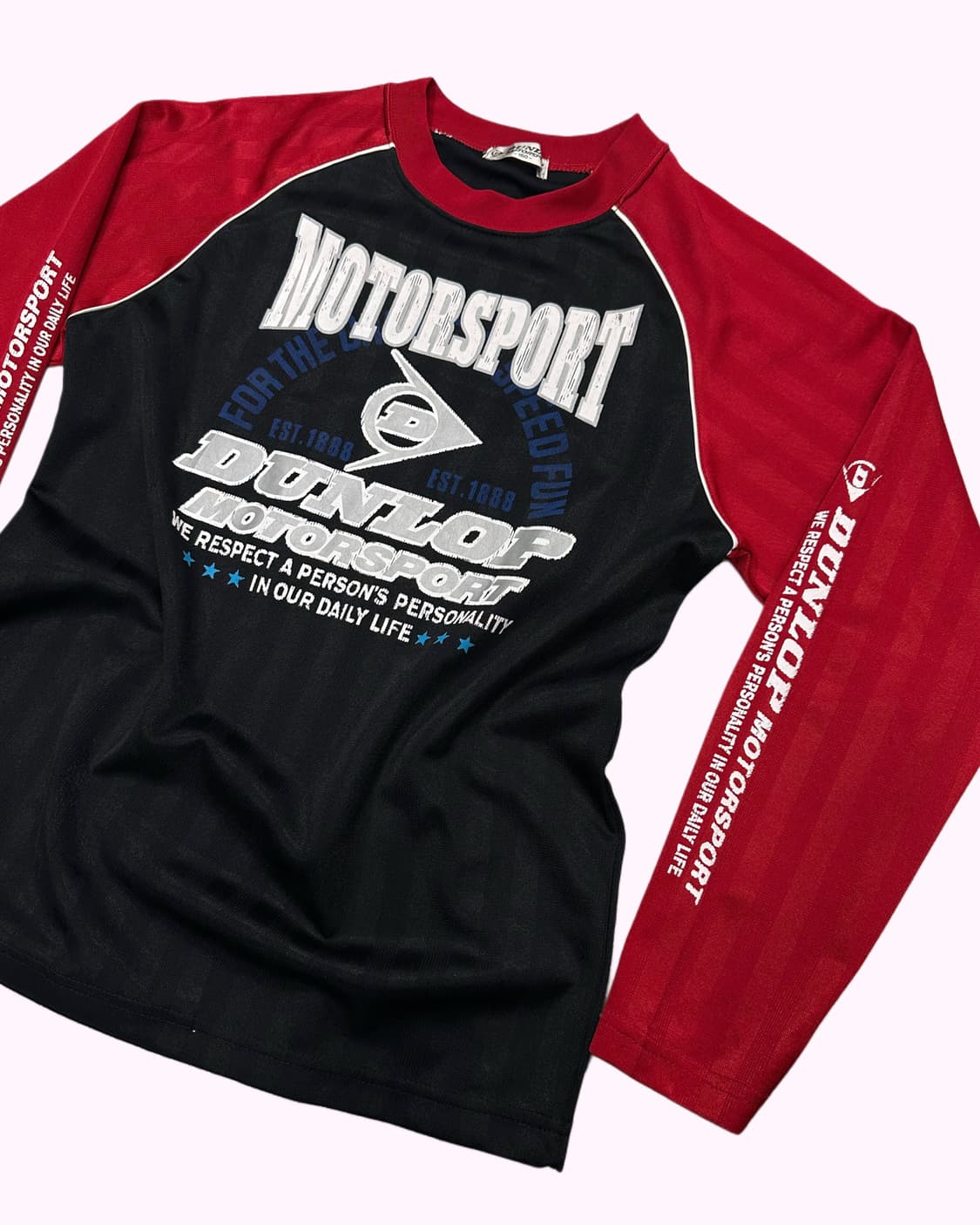DUNLOP sporty motor jersey t-shirt 상품이미지4