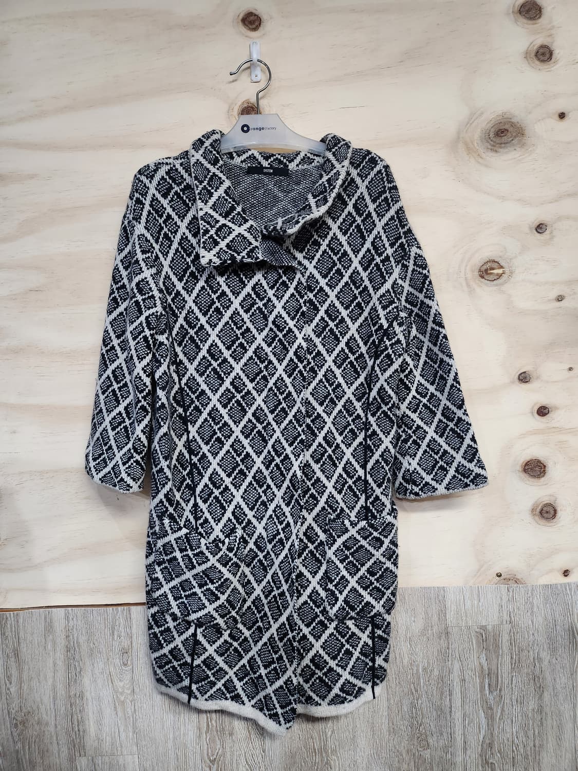 206) 한섬 시스템 캐시미어블랜드 가디건 상품이미지1