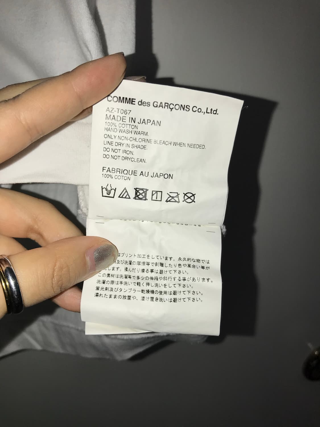 COMME DES GARCONS PLAY Printing T-shirts 상품이미지9