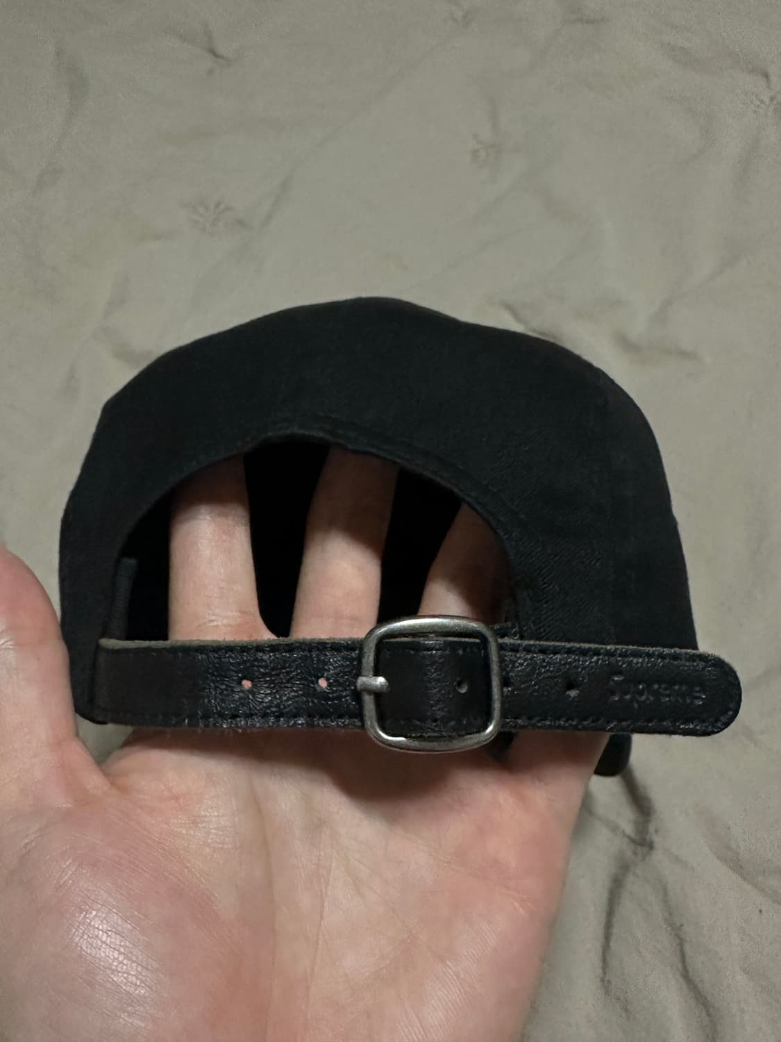 슈프림 캠프캡 블랙 상품이미지2