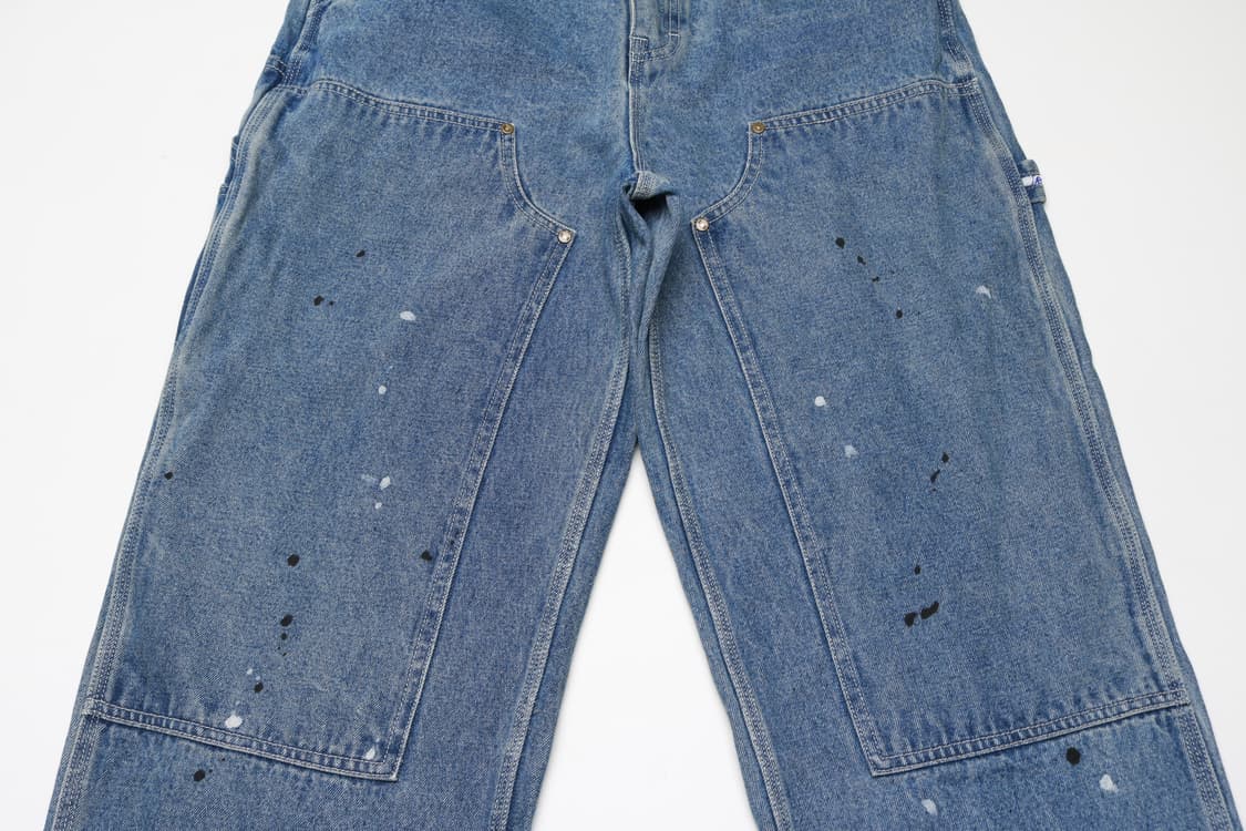 [32인치] LEE 리 더블니 페인팅 페인터 데님 팬츠 (샘플) 상품이미지2