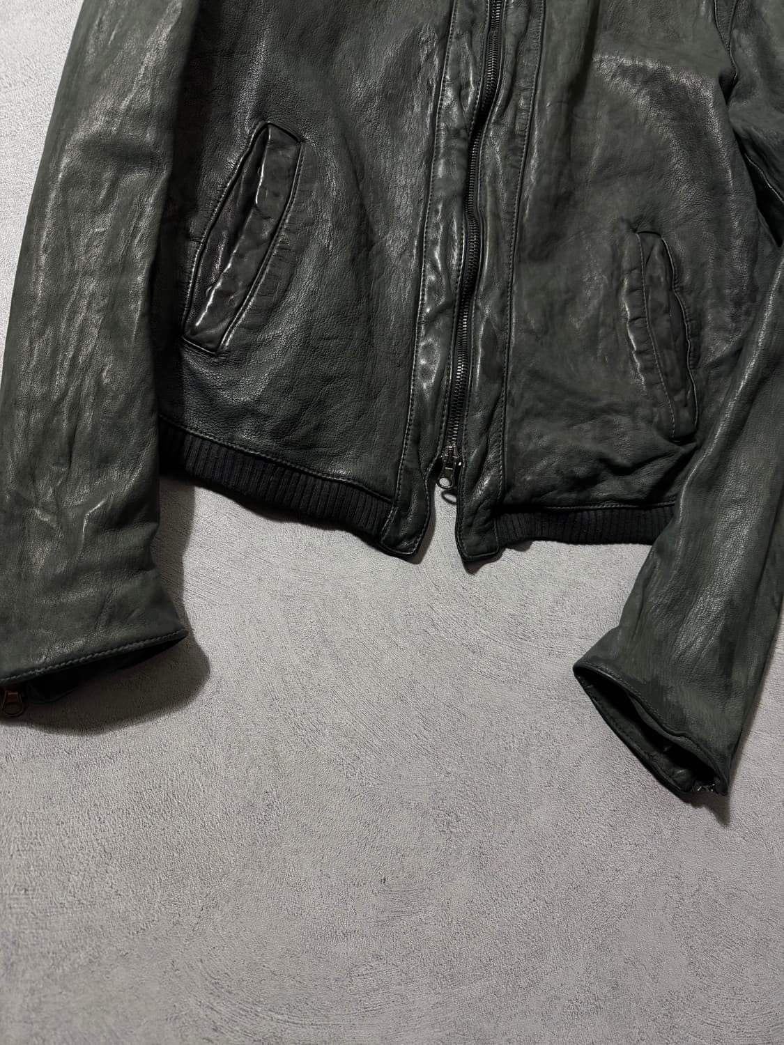 돌체앤가바나 램스킨 레더자켓 상품이미지5