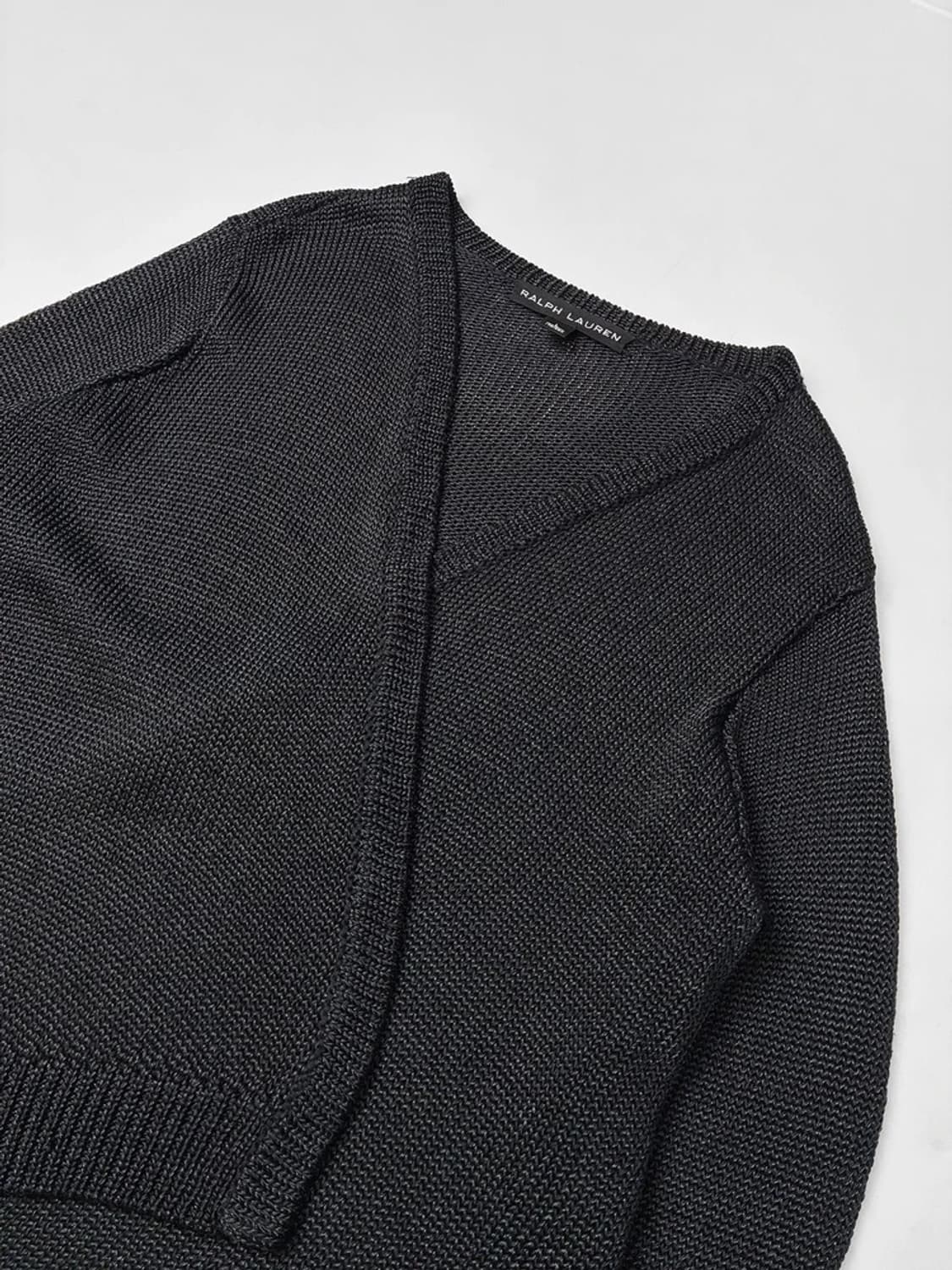 랄프로렌 블랙 라벨 우먼스 랩 니트 가디건 PN5344 상품이미지2