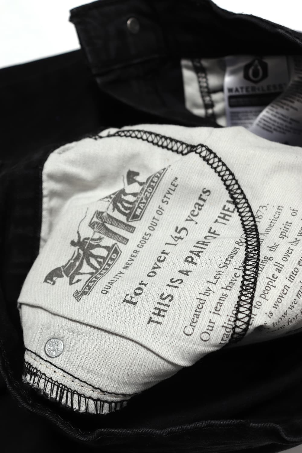 LEVIS 502 돌청 워싱 팬츠 women 28 상품이미지7