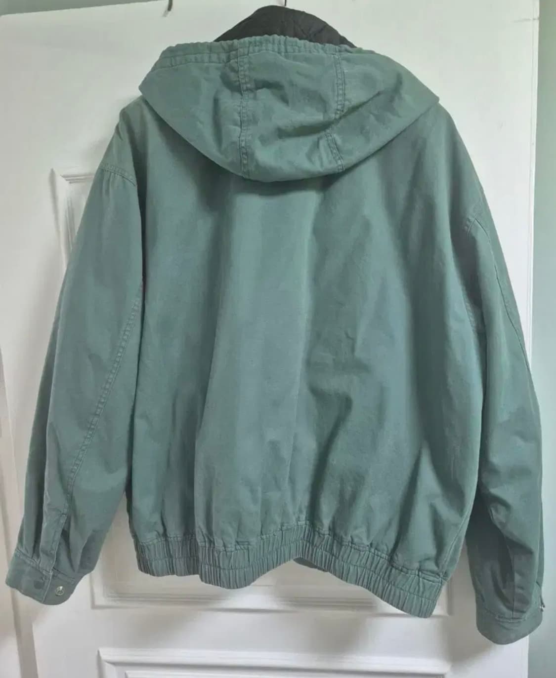 [XL] 23FW 슈프림 레더 칼라 유틸리티 자켓 그린 상품이미지2