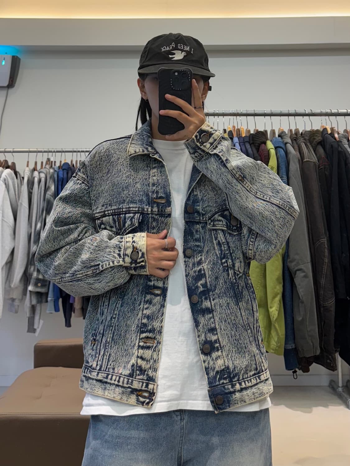 Made in USA 리바이스 70507 0510 아이스워싱 트러커자켓 상품이미지4