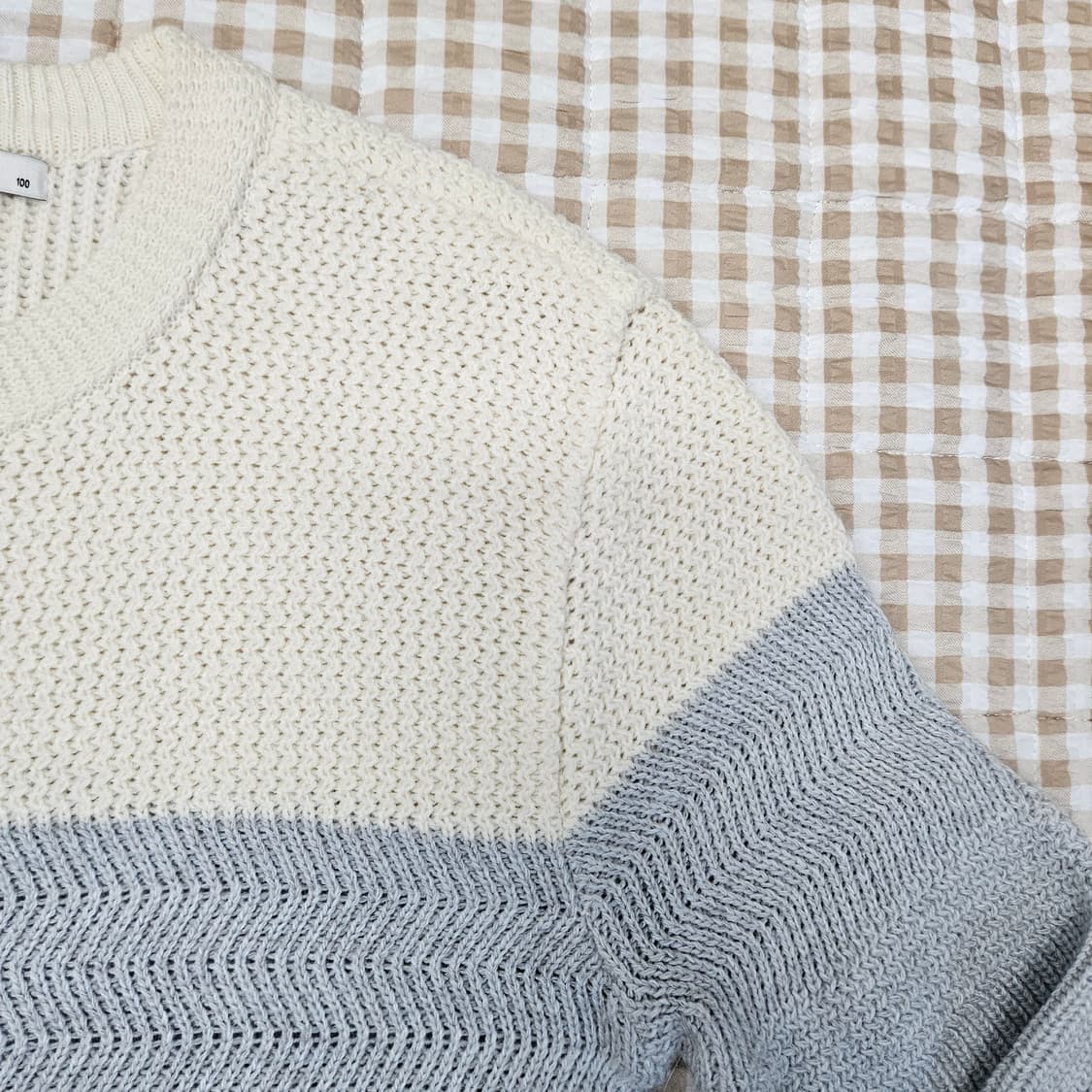 지오송지오 긴소매 니트 스웨터 남자100 상품이미지3