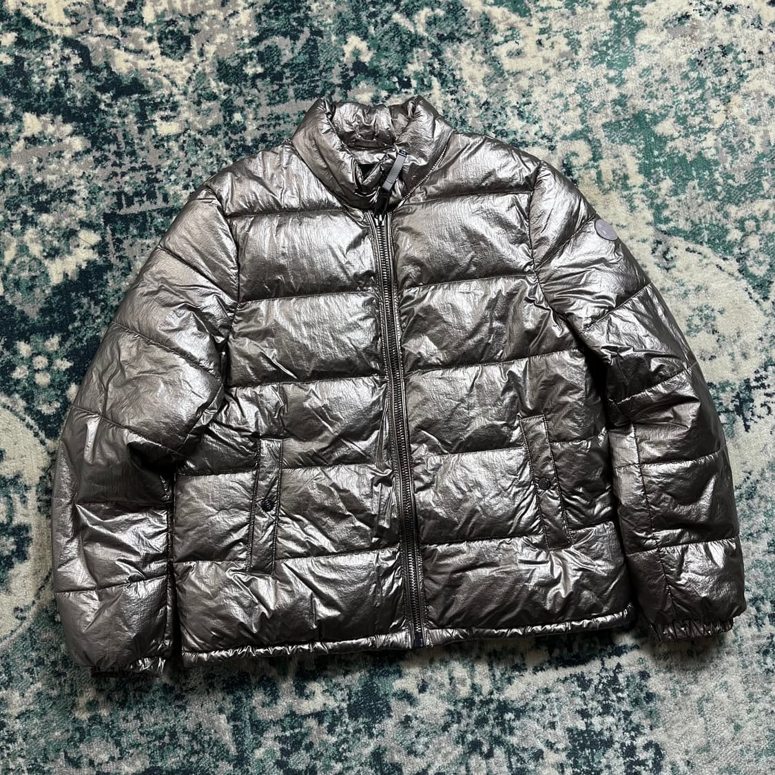 Massimo Dutti 마시모두띠 유광 테크니컬 패딩 자켓(xs) 상품이미지2