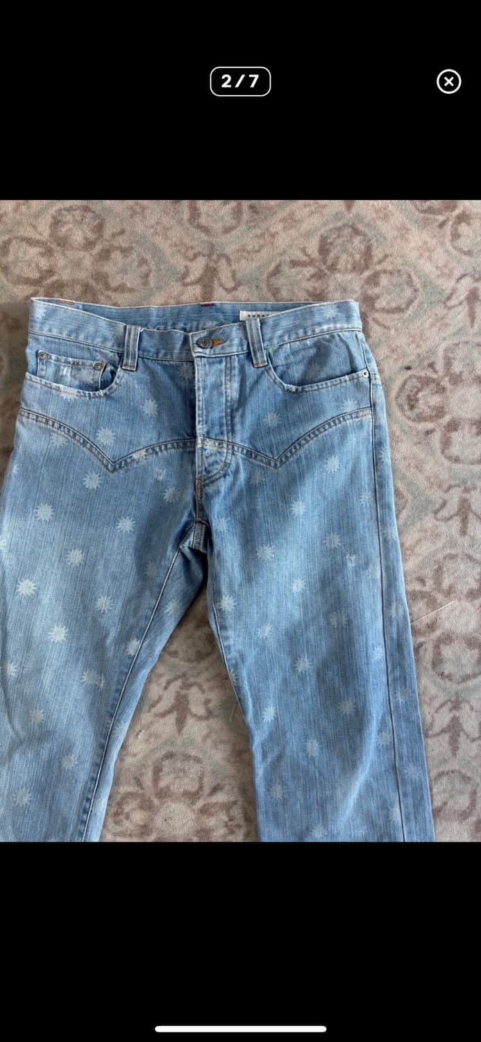 Sunao kuwahara star pattern pants 상품이미지1
