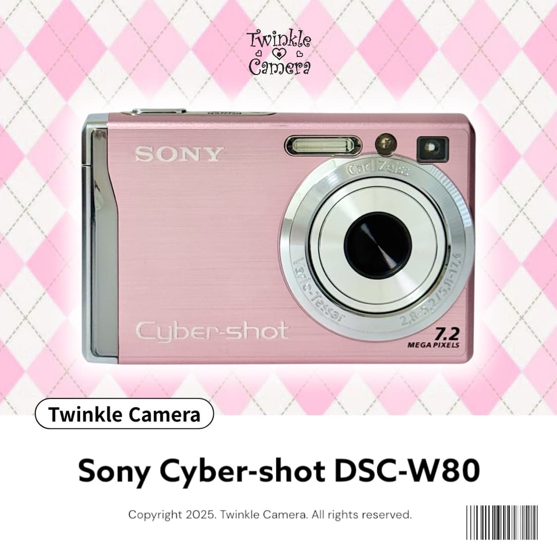 (희귀⚡️) Sony 소니 사이버샷 DSC-W80 상품이미지1