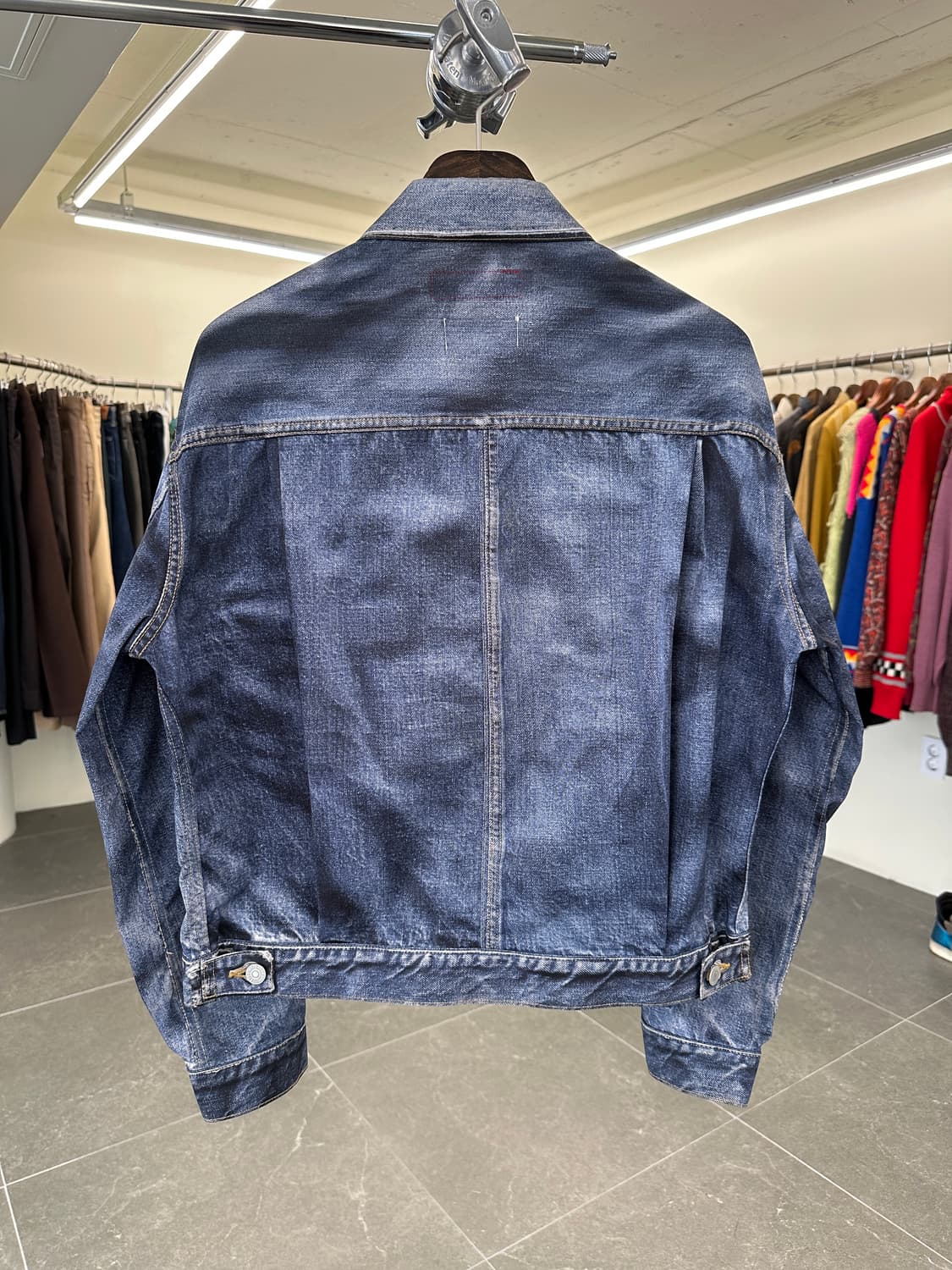 junyawatanabe x levis 트롱프뢰유 2세대 트러커 재킷 상품이미지3