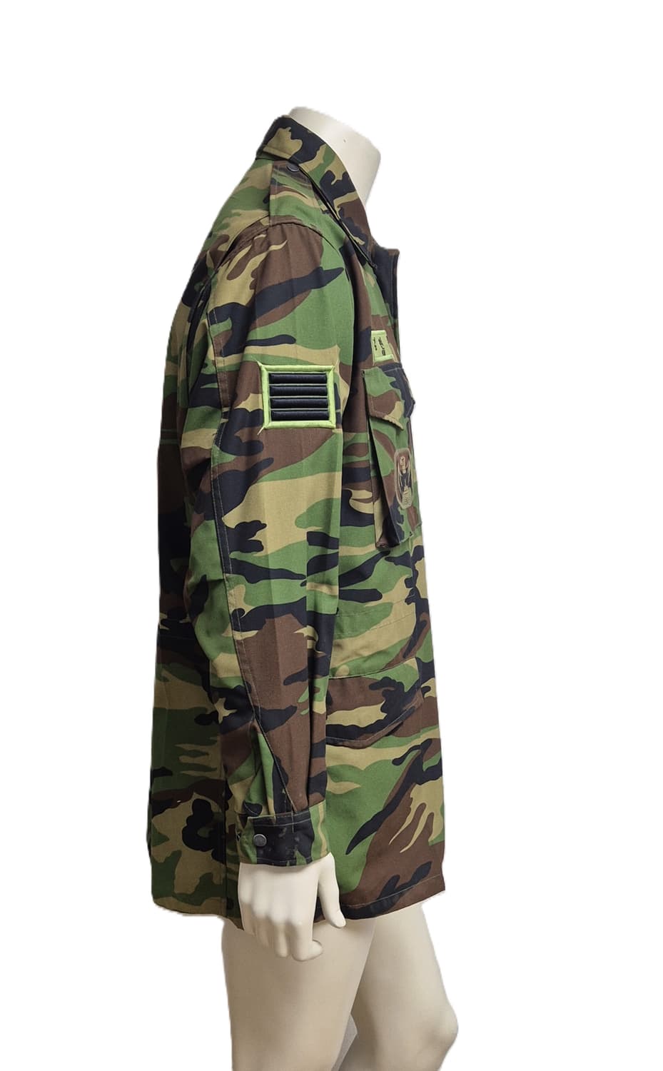 육군 구형 5기갑여단 병장 후기형 야전상의 전투복 상의 자켓 (L) 상품이미지3