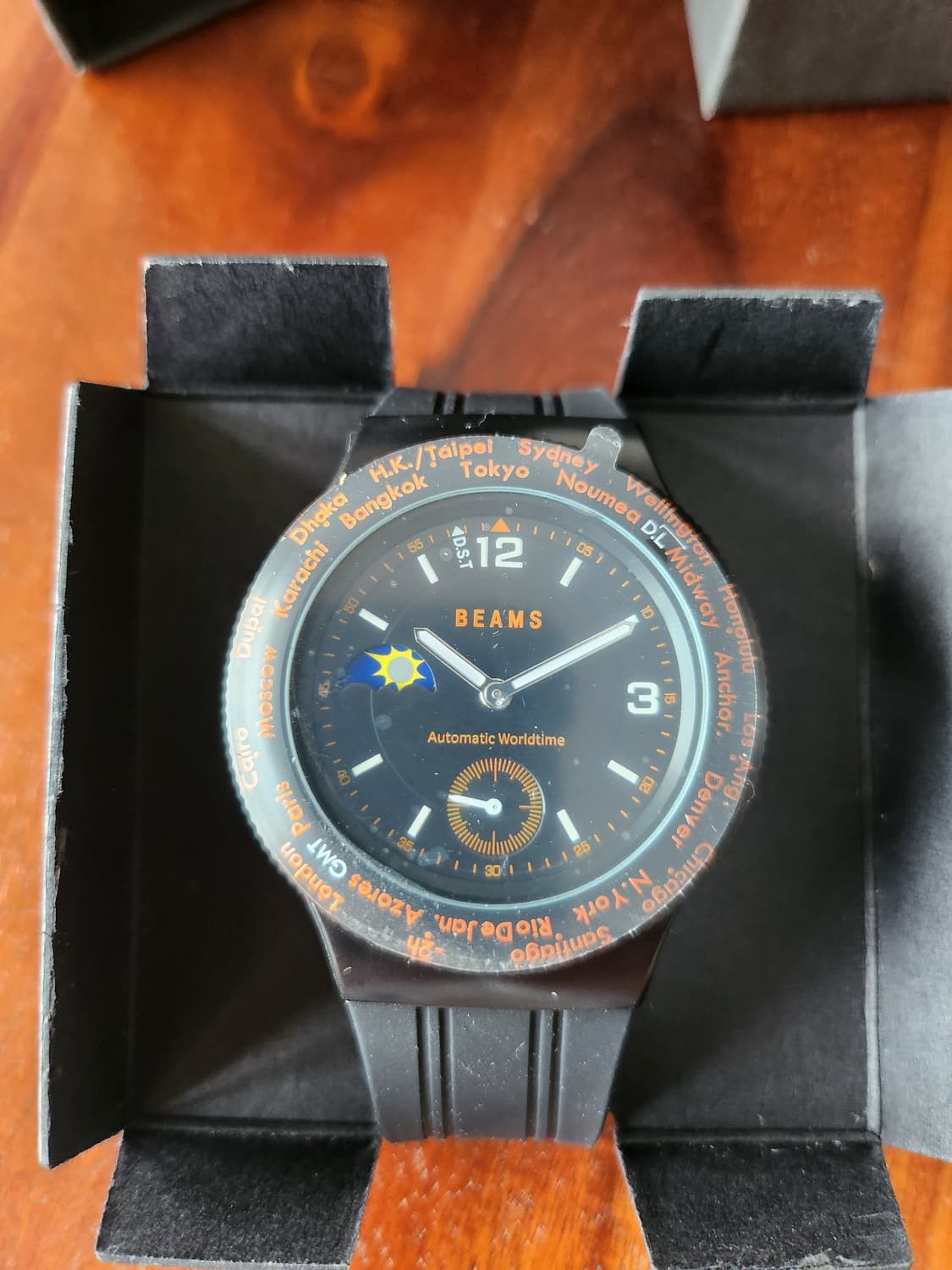 Beams X ATOP worldtimer watch 상품이미지2