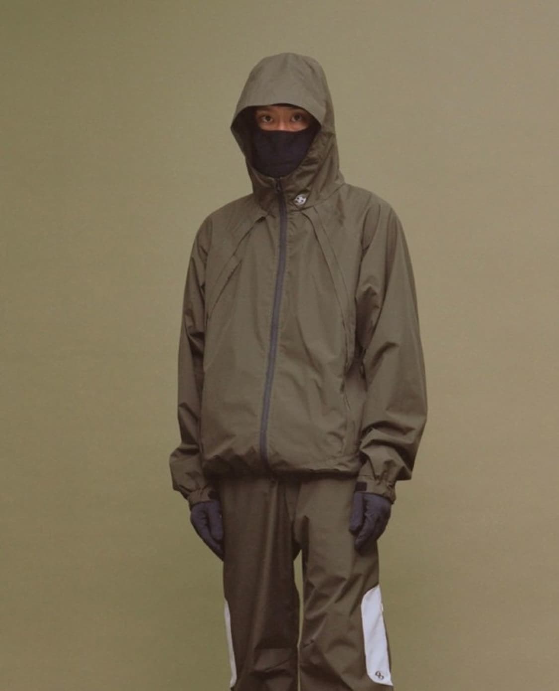 [1] 산산기어 X 하이츠스토어 윈드블록 자켓 올리브 상품이미지1