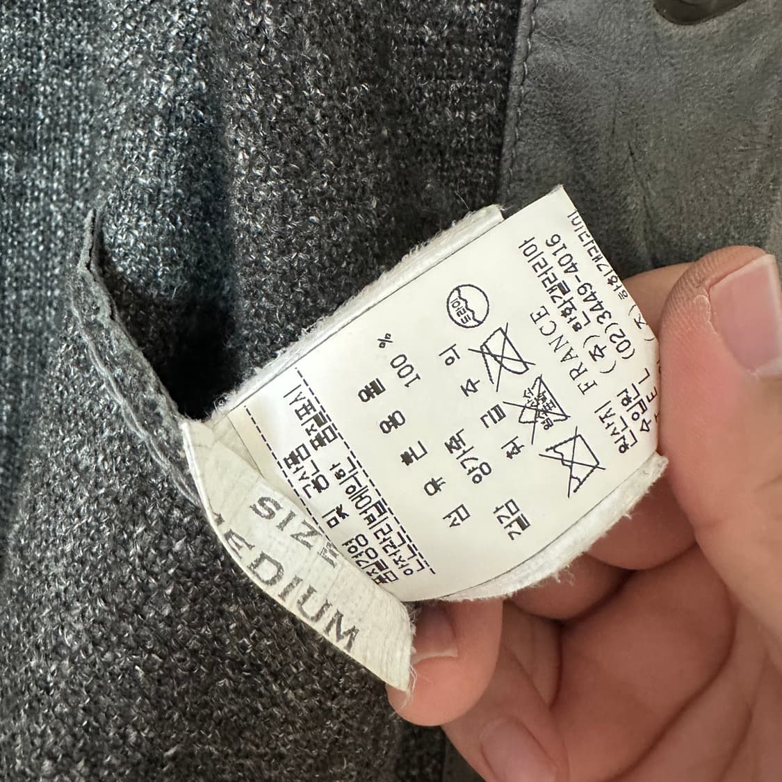 M 아이작셀럼 양가죽 자켓 상품이미지4