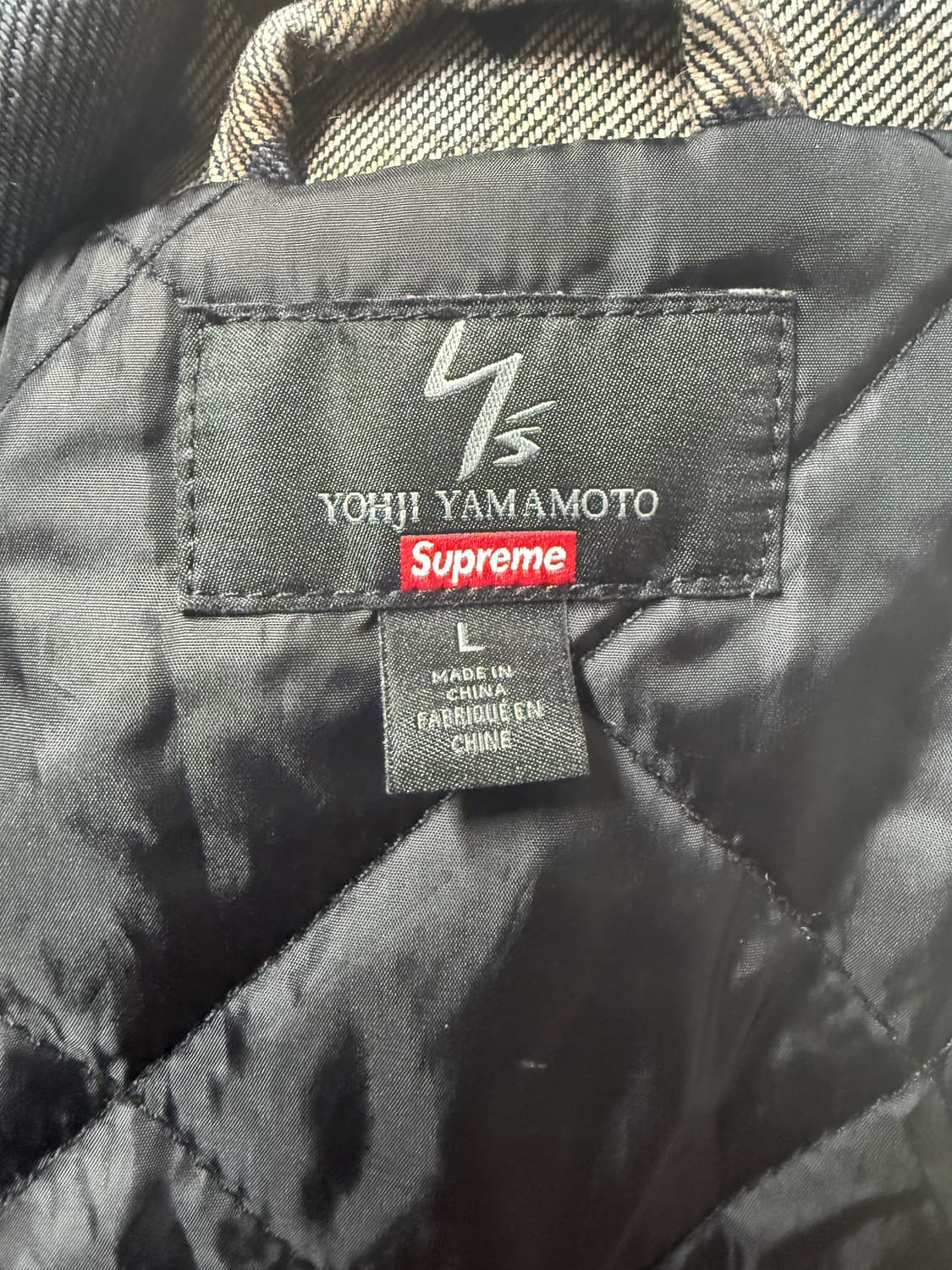 [L]슈프림 요지야마모토 데님 워크자켓 상품이미지5