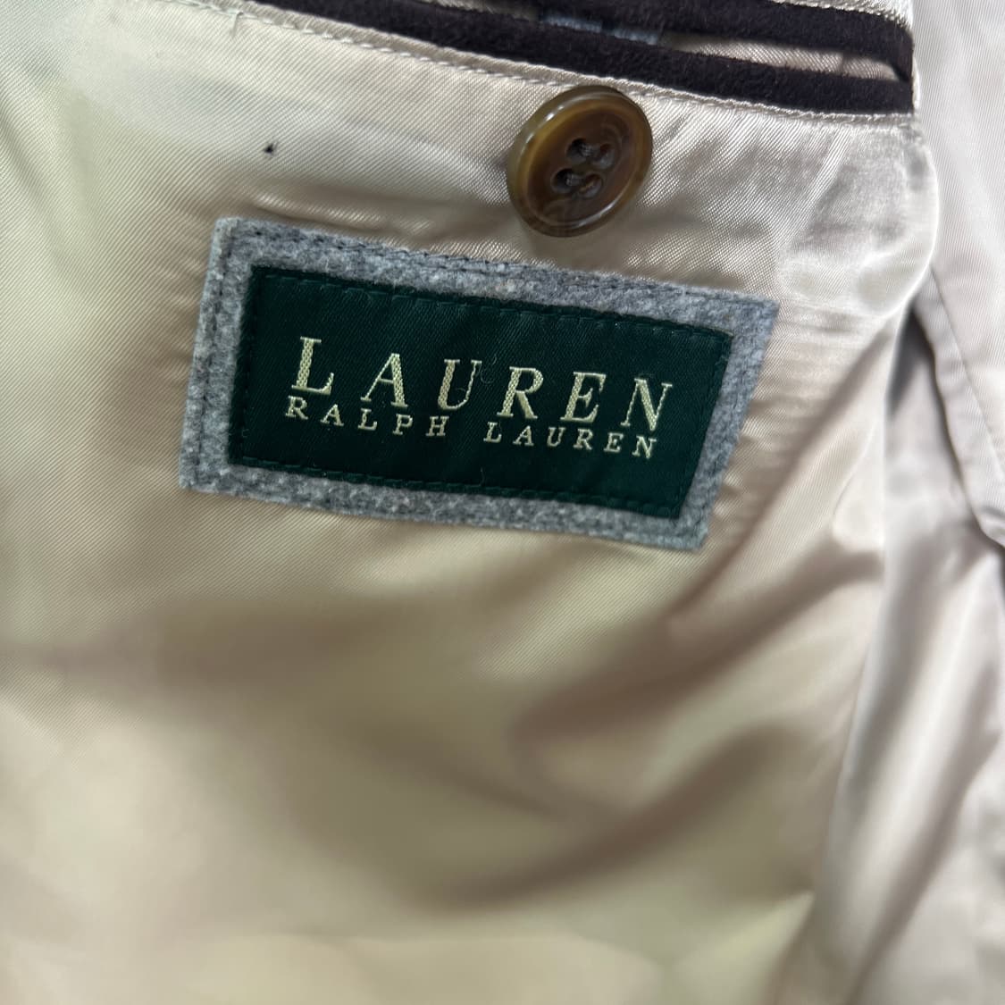 로렌 랄프로렌 베이지 울 코트 42 상품이미지3