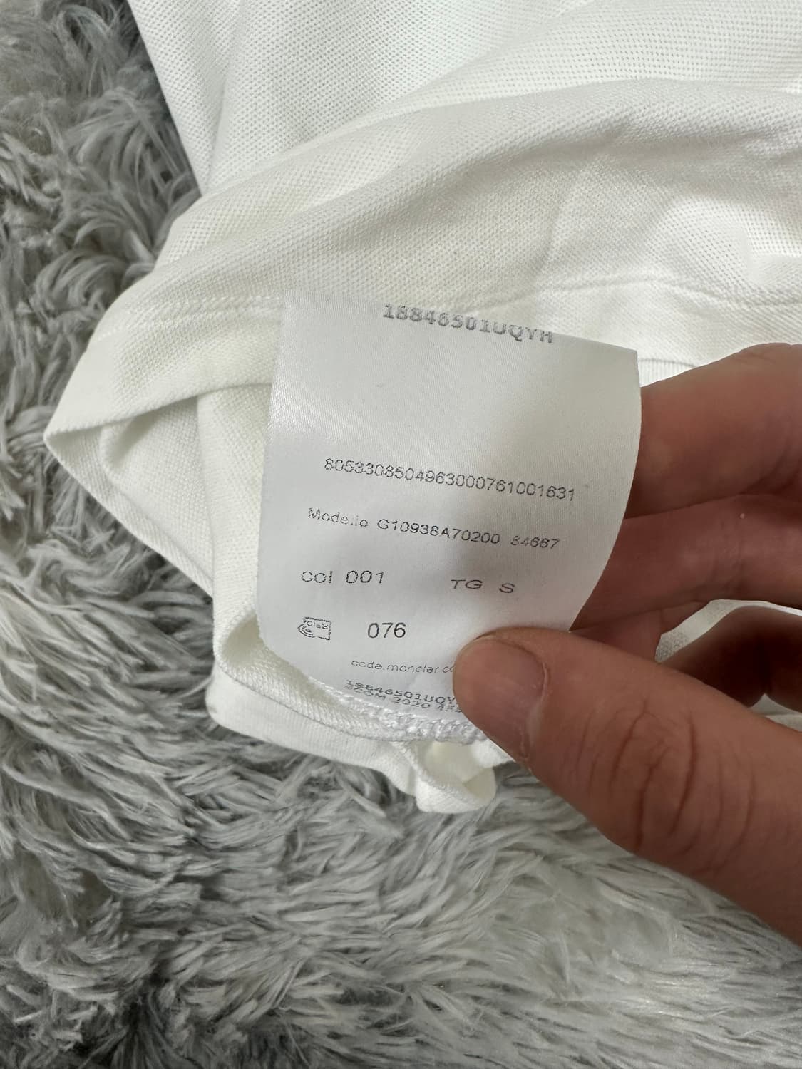 [오케이몰검수/S] 몽클레어 PK반팔 카라티 상품이미지9