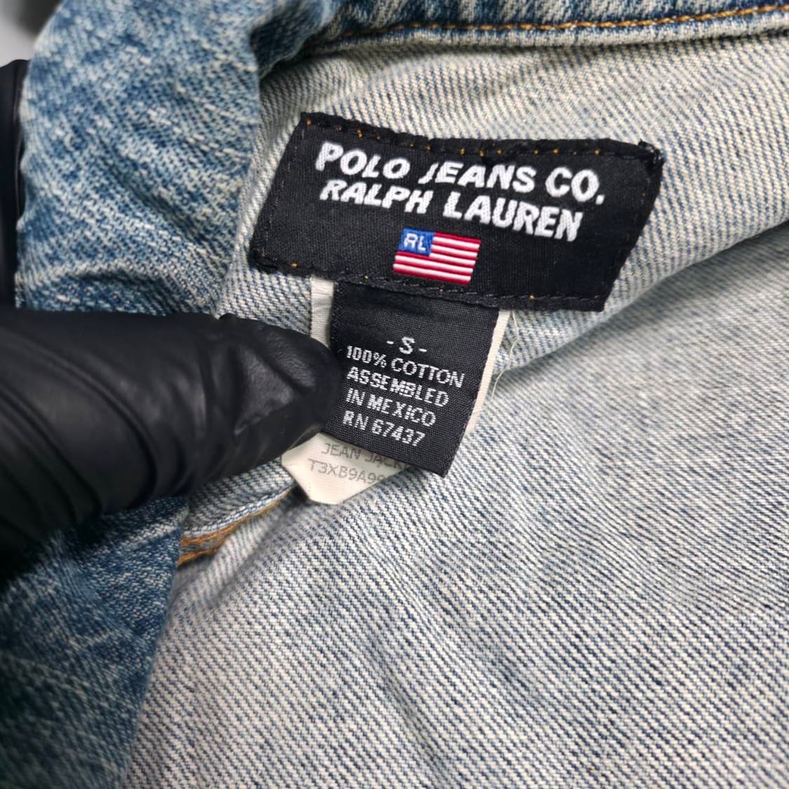 Polo Ralph Lauren 데님 크롭 자켓 S (빈티지) 상품이미지4