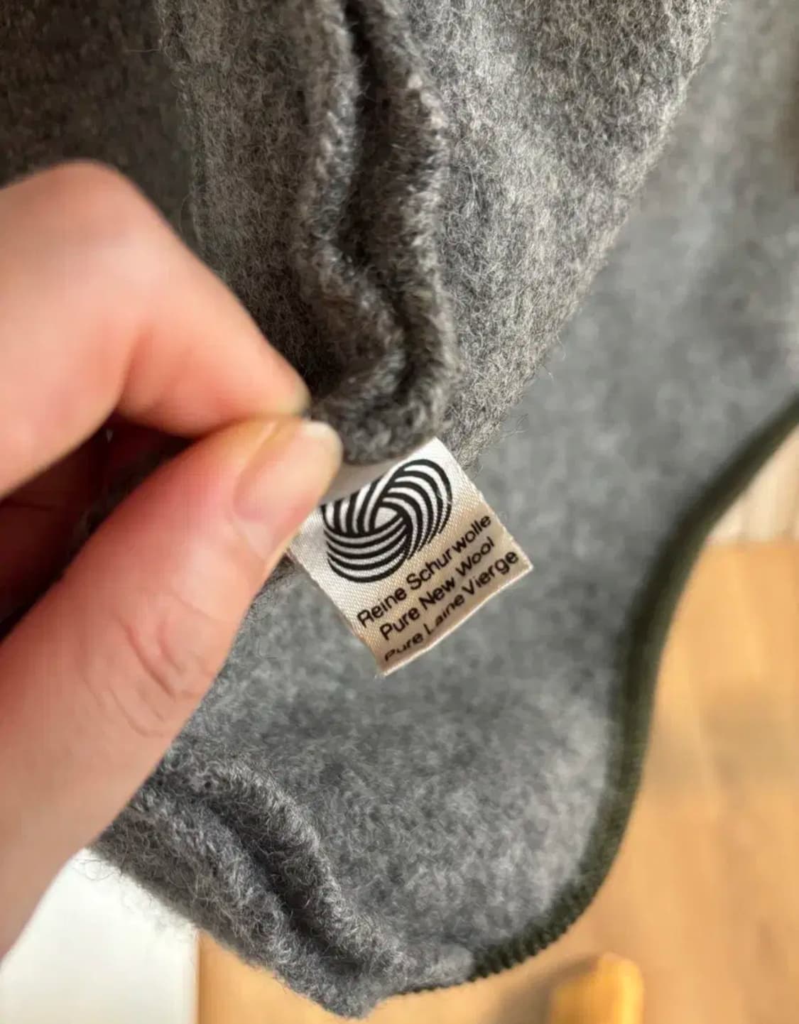 유럽빈티지자켓ㅡ압축울자켓겸 코트(드라이완료) 상품이미지4