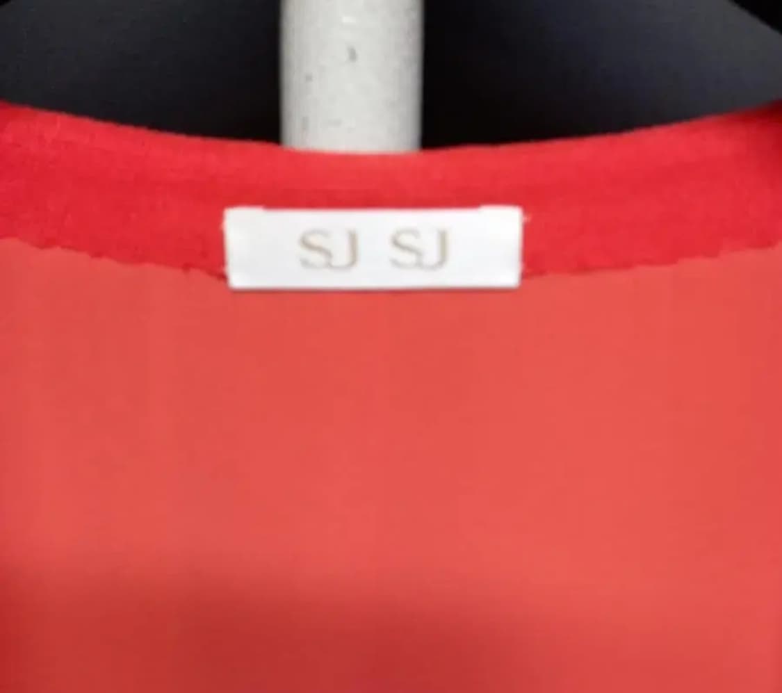 SJSJ 춘하추 코랄빛 쉬폰 니트 가디건 F 상품이미지7