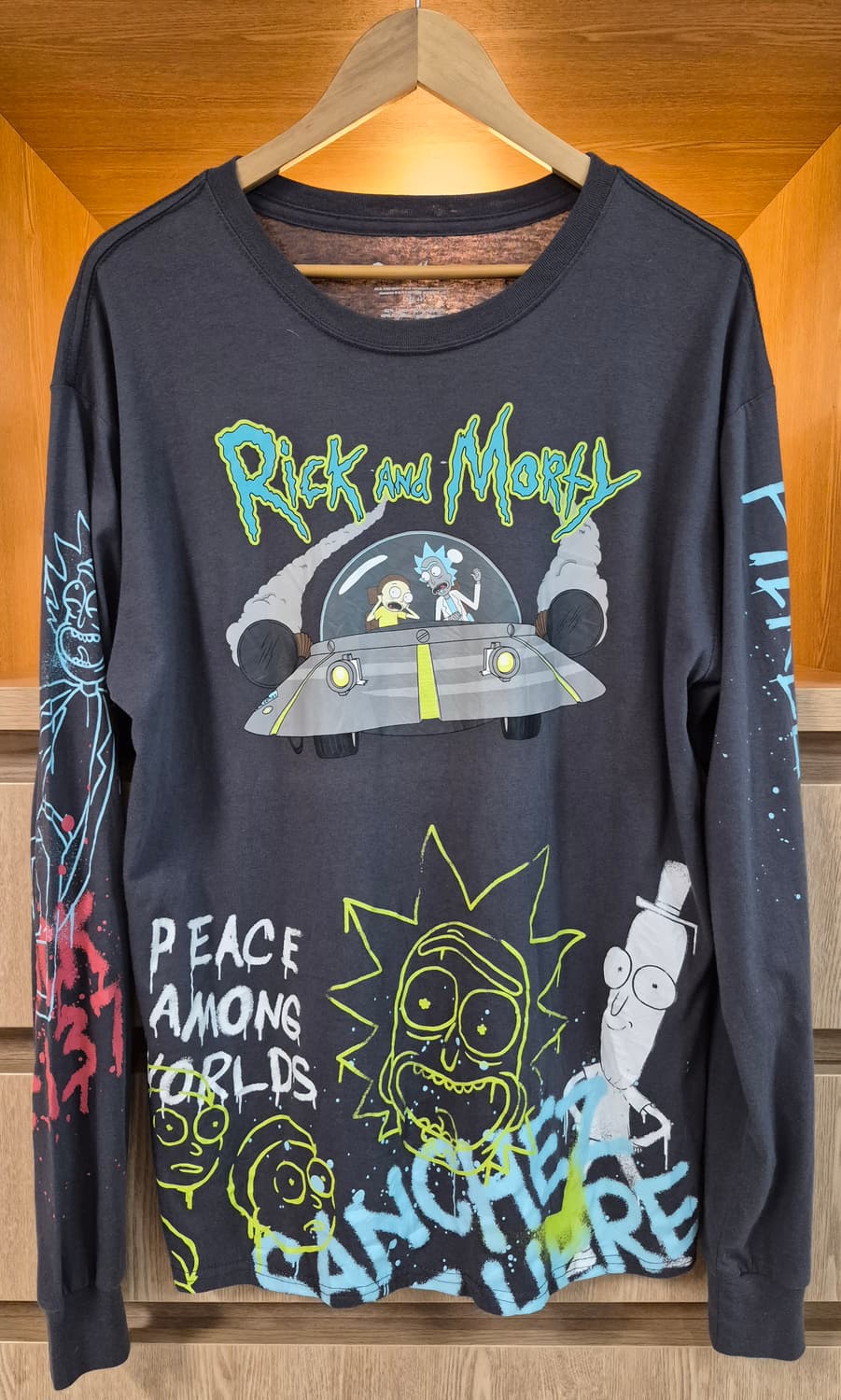 VINTAGE "RICK AND MORTY" LONG SLEEVE 상품이미지1