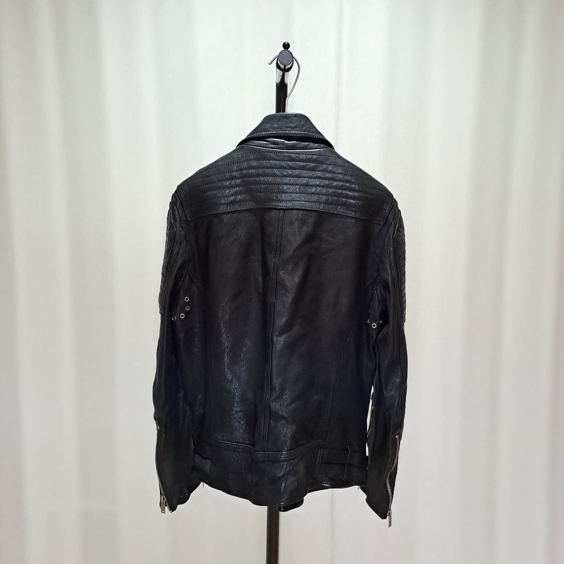 (택포) 이태리 소재 양가죽 바이커 자켓 100 B572 상품이미지5