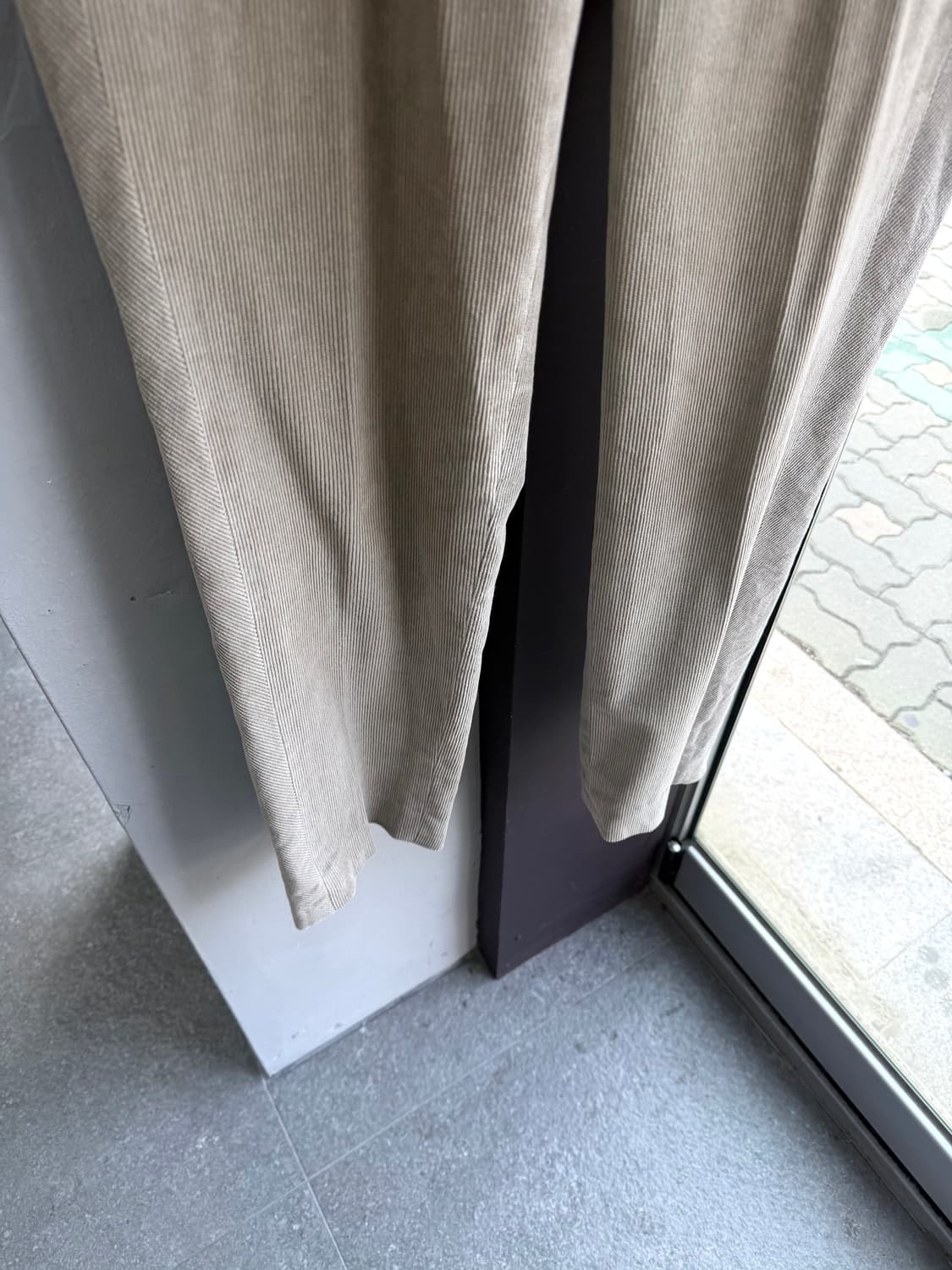 30~31/ 우영미 코듀로이 원턱 팬츠 상품이미지4