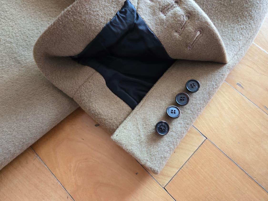 [23FW] STU 더블 코트 카멜컬러 M사이즈 | 미사용 새상품 상품이미지6