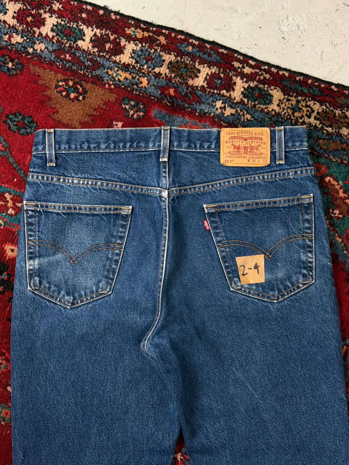 90’s 빈티지 리바이스 517 부츠컷 리바이스 청바지 상품이미지6