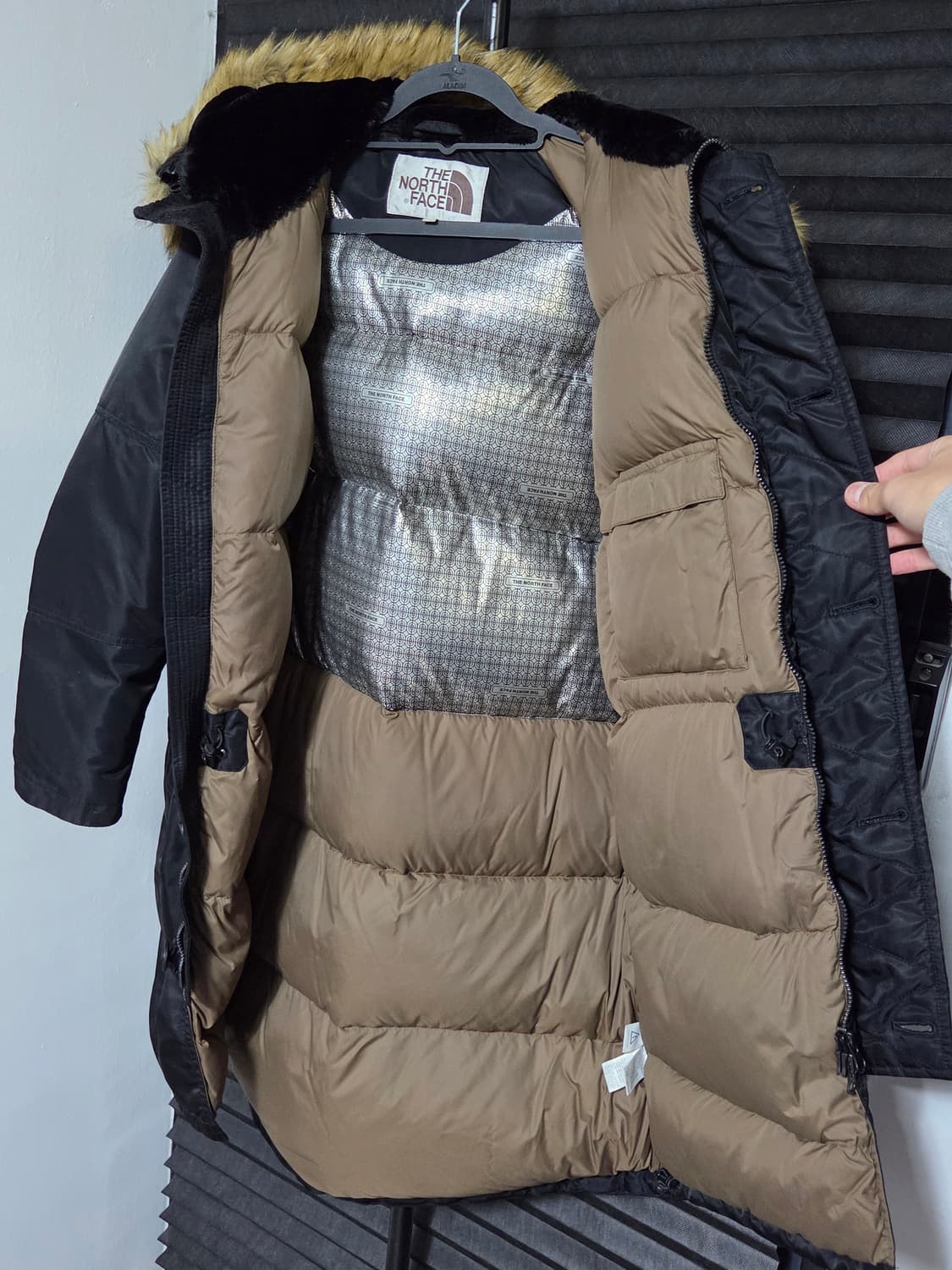 (정품) [노스페이스] 소머스 덕다운 하프롱패딩 판매합니다. 상품이미지5