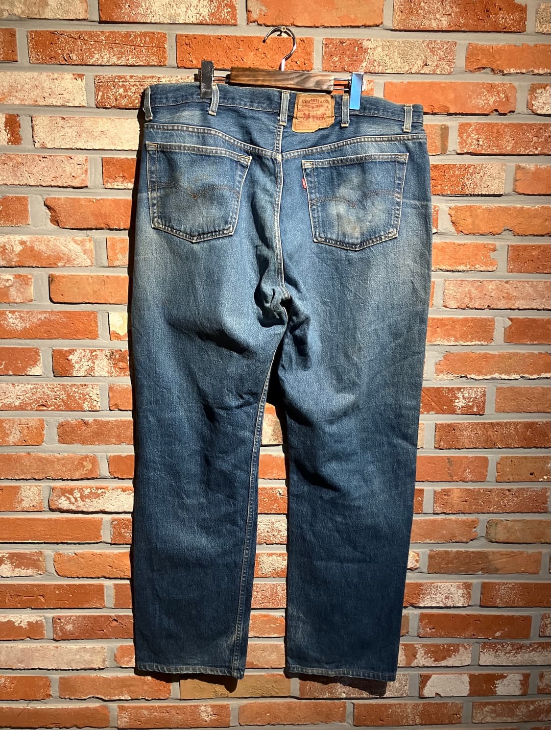 90s USA 빈티지 리바이스 501 데님 팬츠 빅사이즈 상품이미지5