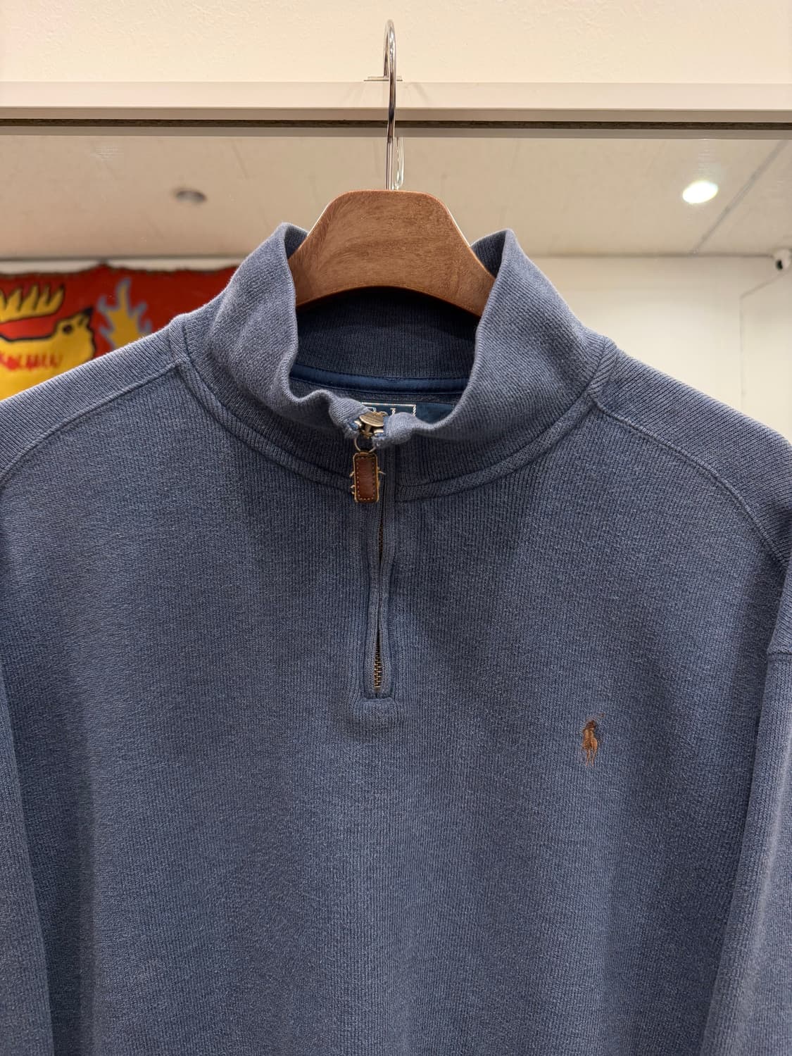 Polo ralph lauren 폴로 랄프로렌 하프넥 쿼터 집업 니트 상품이미지3