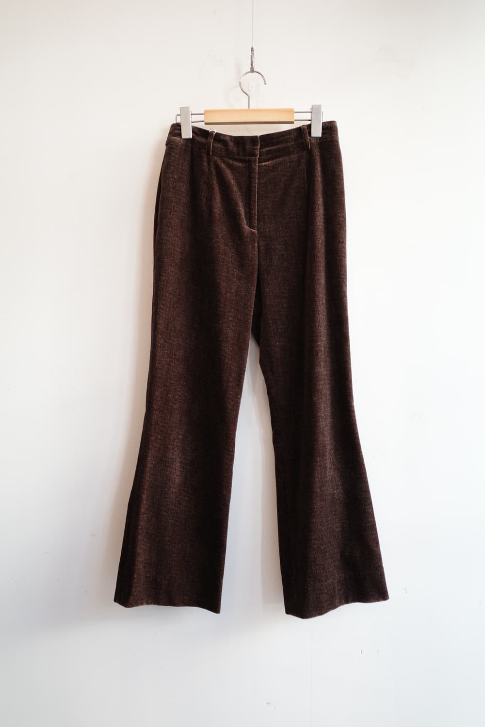 LANVIN 랑방 벨벳 세미 부츠컷 팬츠 (27인치) 상품이미지1