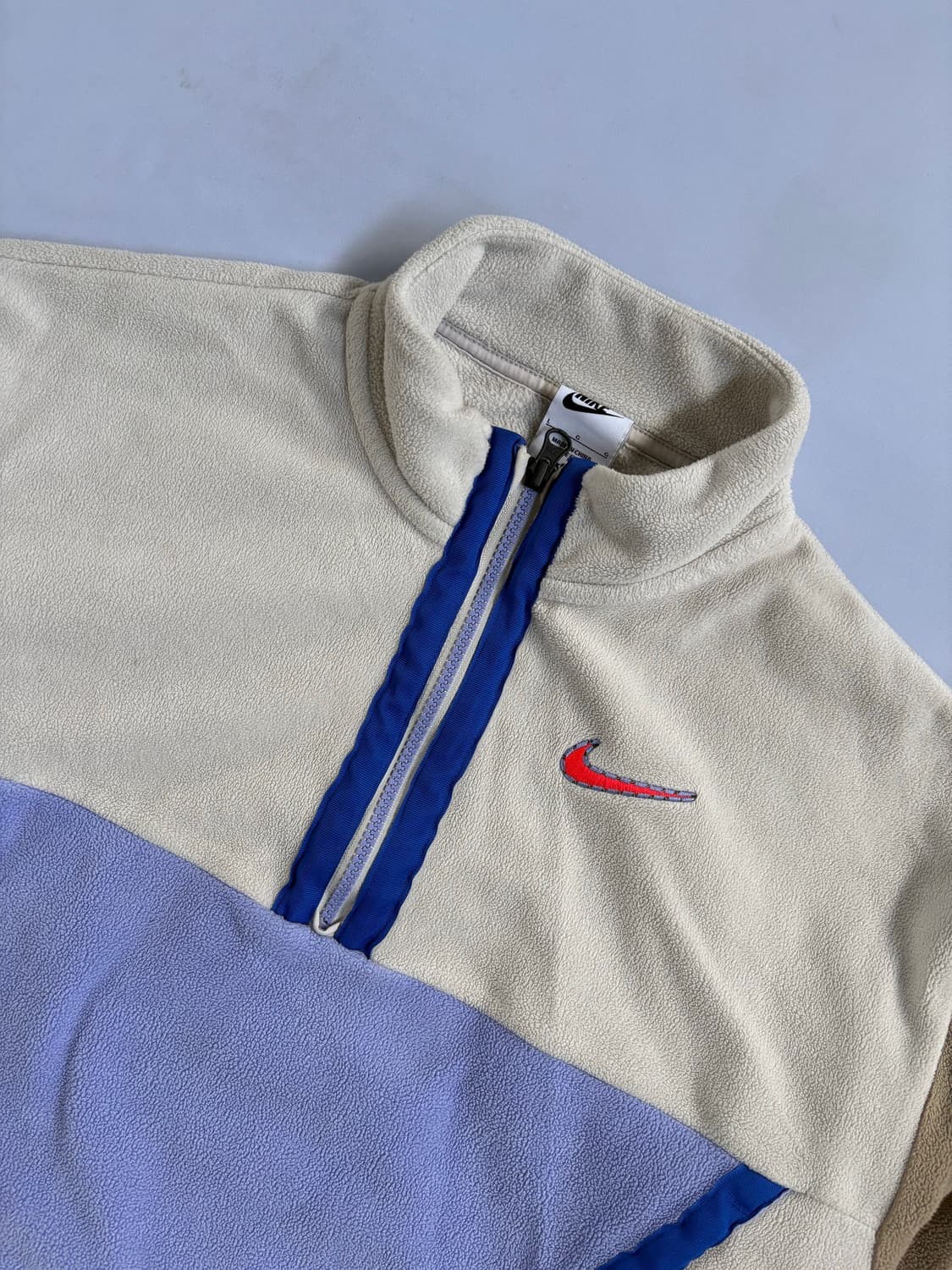 나이키 반집업 후리스 크롭 맨투맨 상품이미지2