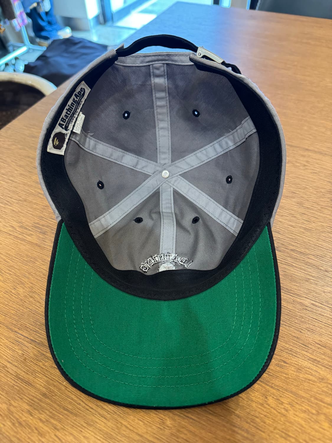 [OS] 베이프 컨트라스트 패널 컬리지캡  상품이미지6